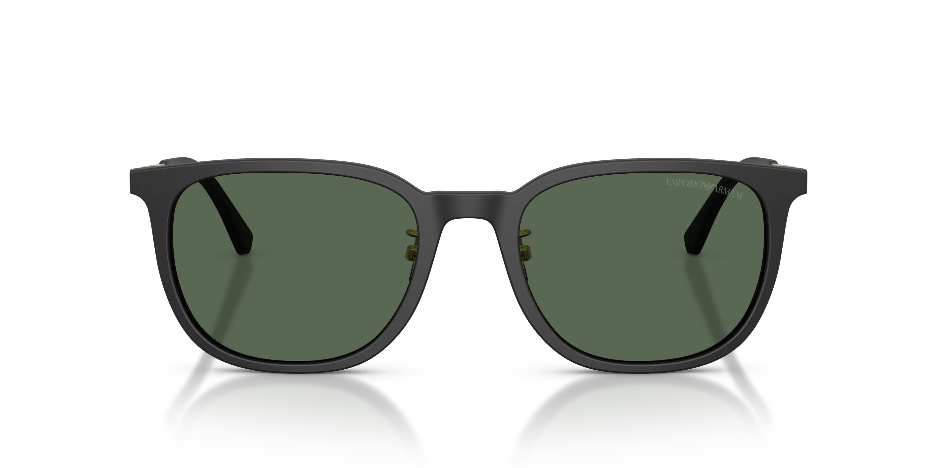 Emporio Armani EA4286D 500171 Occhiali da sole Acetato Nero Verde Geometrica Normale - immagine 3