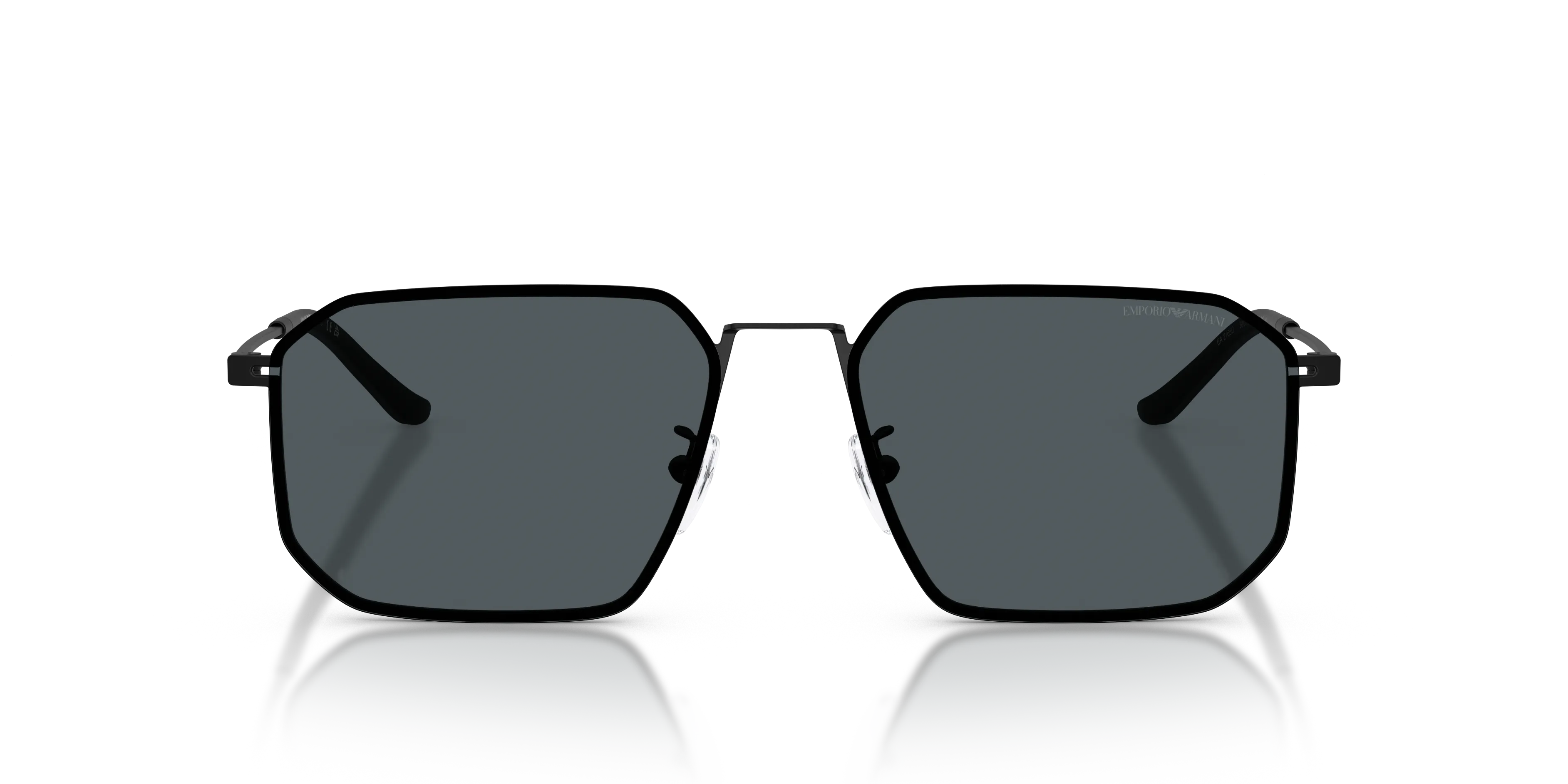 Emporio Armani EA2165D 300180 Occhiali da sole Metallo Nero Grigio Geometrica Normale - immagine 3