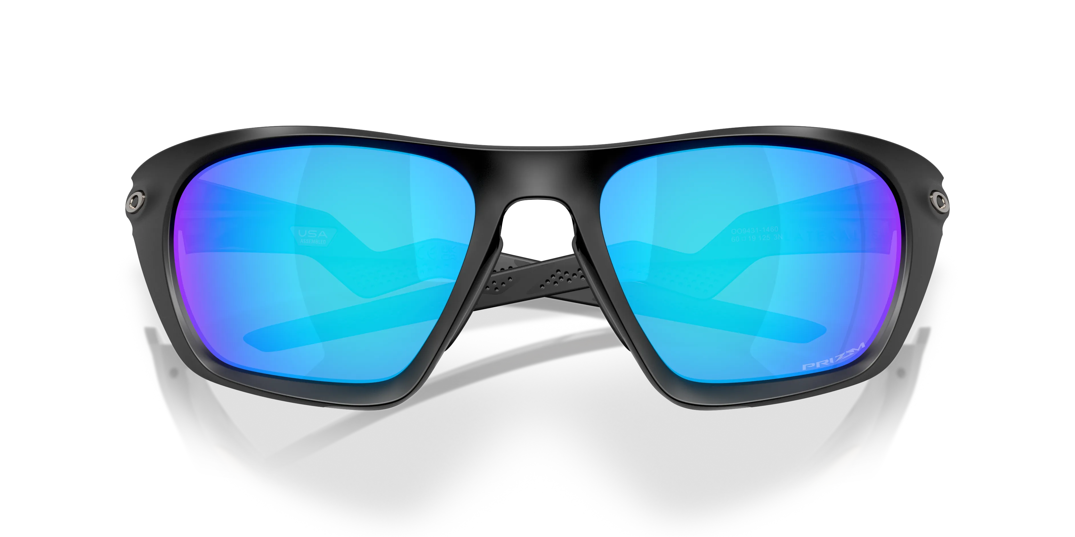 Oakley OO9431 LATERALIS 943114 Occhiali da sole O_Matter Nero Blu Squadrata Normale - immagine 2