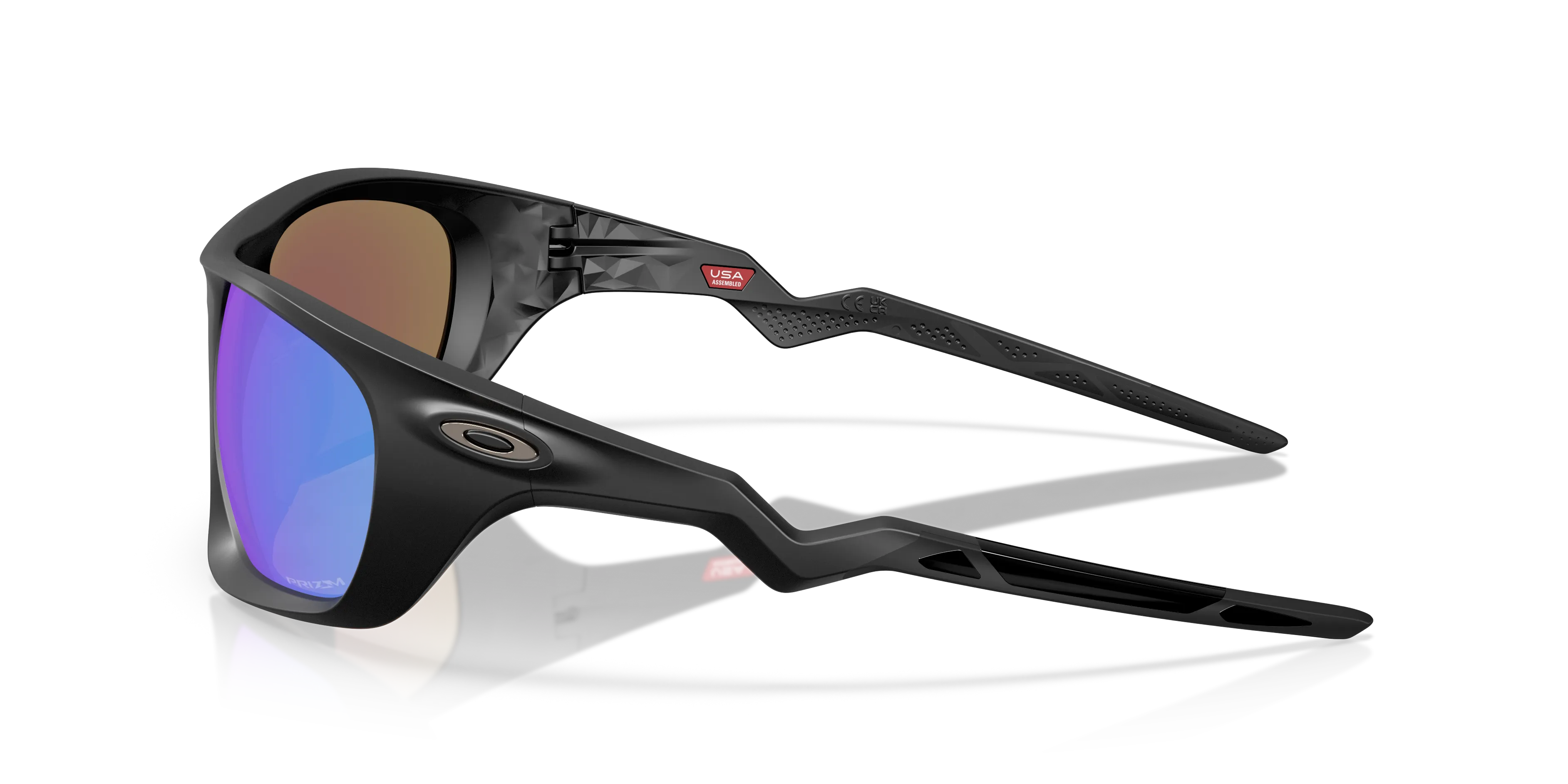 Oakley OO9431 LATERALIS 943114 Occhiali da sole O_Matter Nero Blu Squadrata Normale - immagine 4