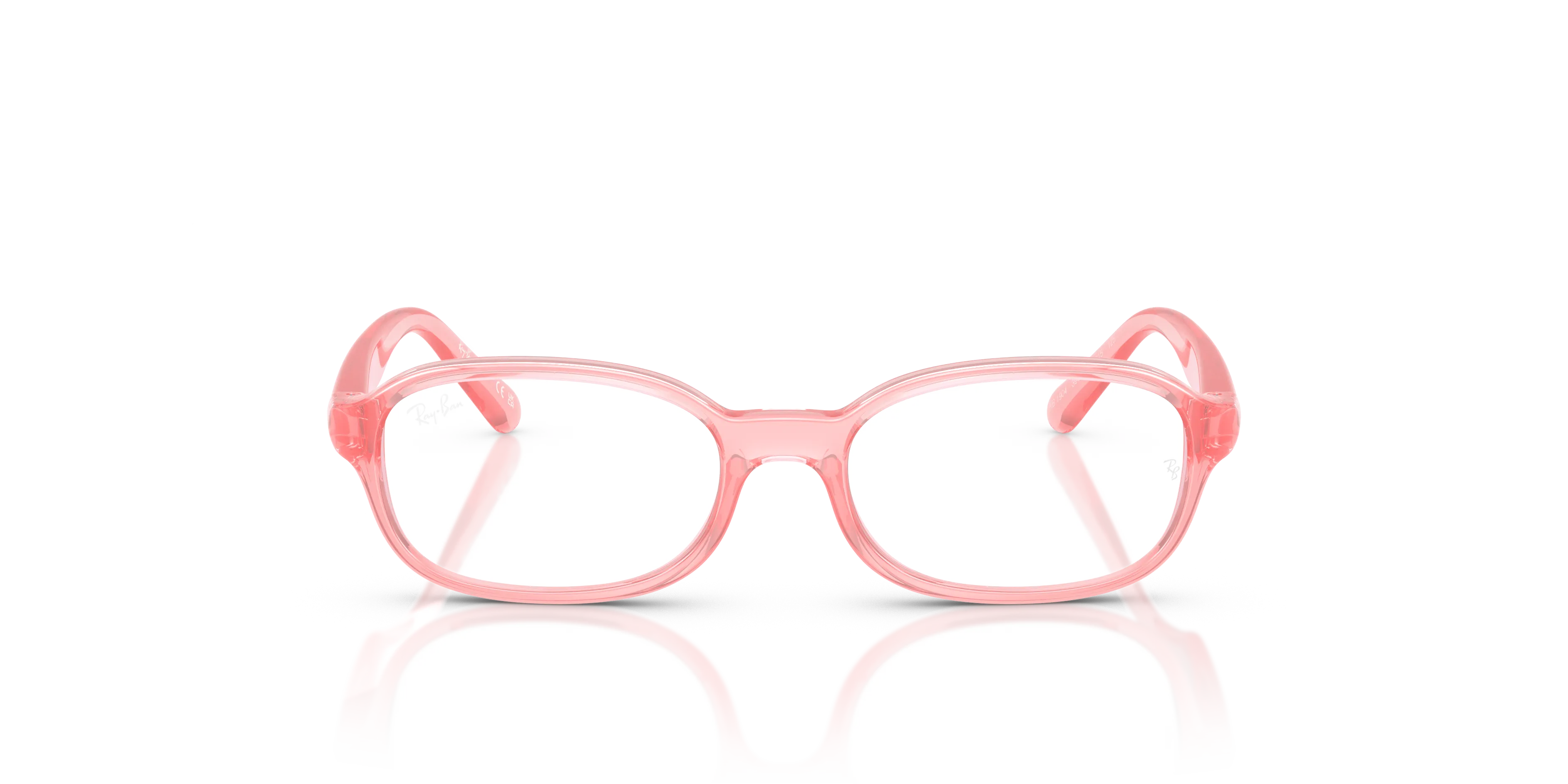 Ray - Ban RY1904 3982 Montature da vista Iniettato Rosa Trasparente Pillow Normale - immagine 3