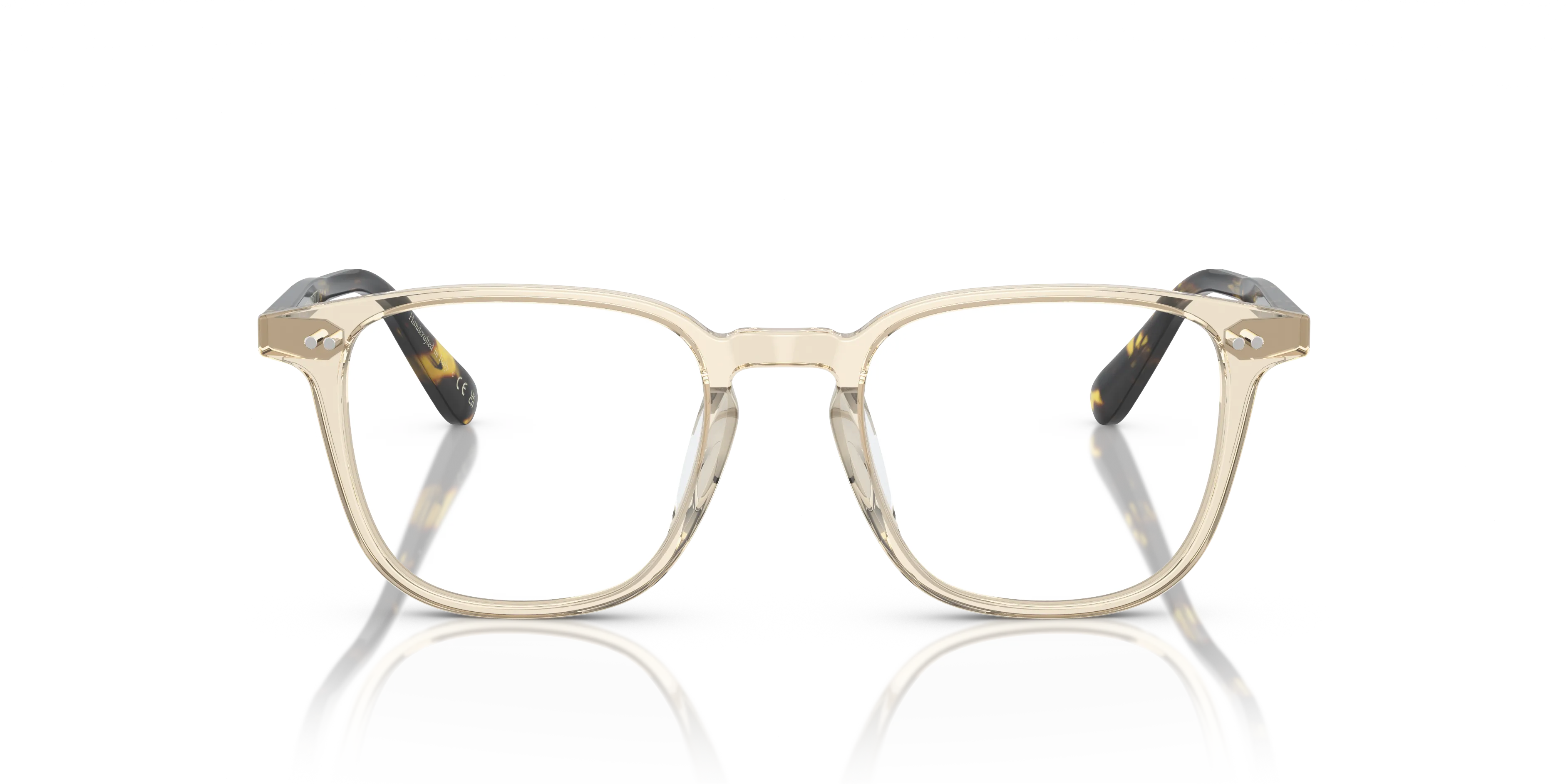 Oliver Peoples OV5532U NEV 1626 Montature da vista Acetato Arancione Trasparente Pillow Normale - immagine 3