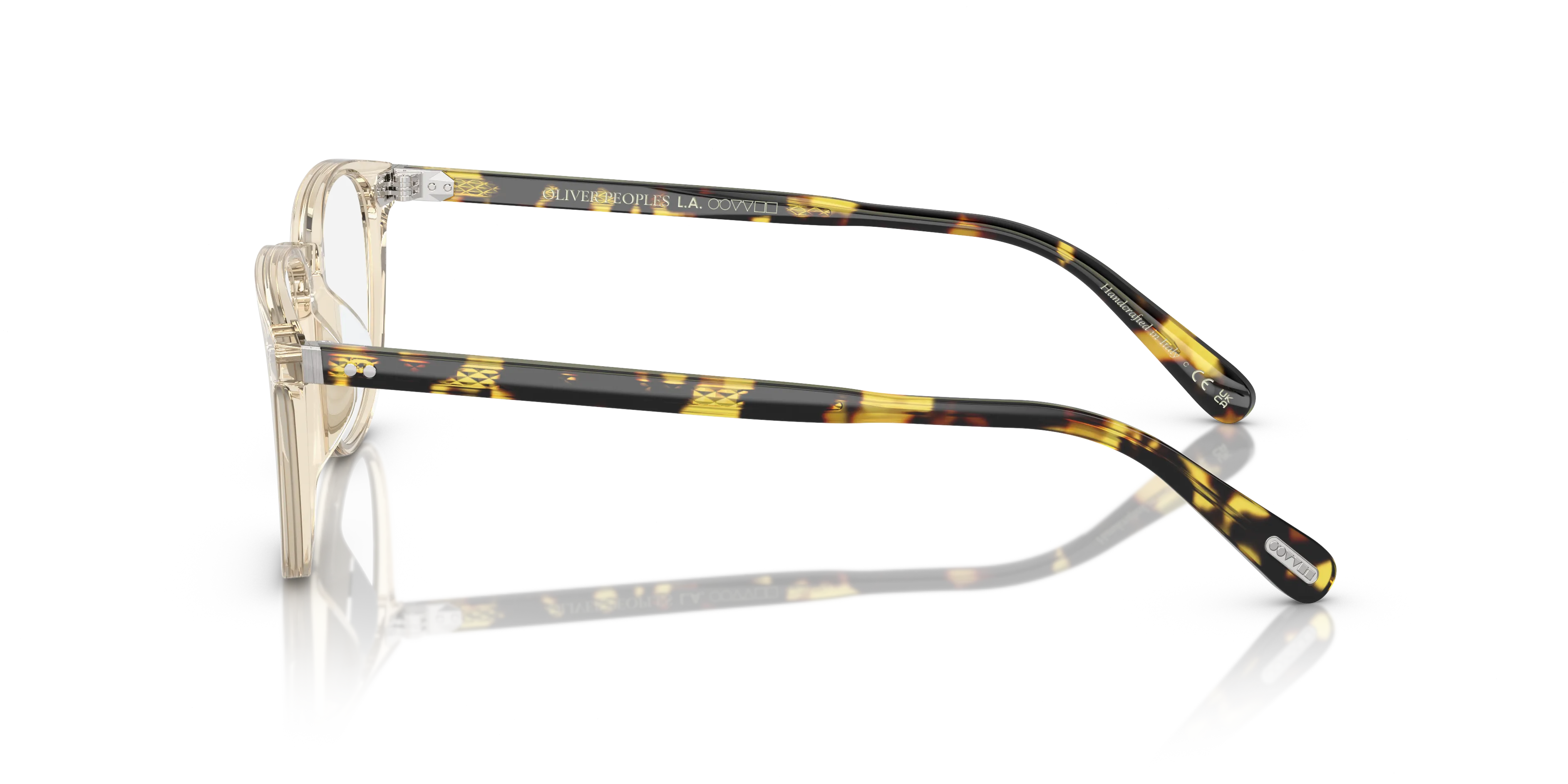 Oliver Peoples OV5532U NEV 1626 Montature da vista Acetato Arancione Trasparente Pillow Normale - immagine 4