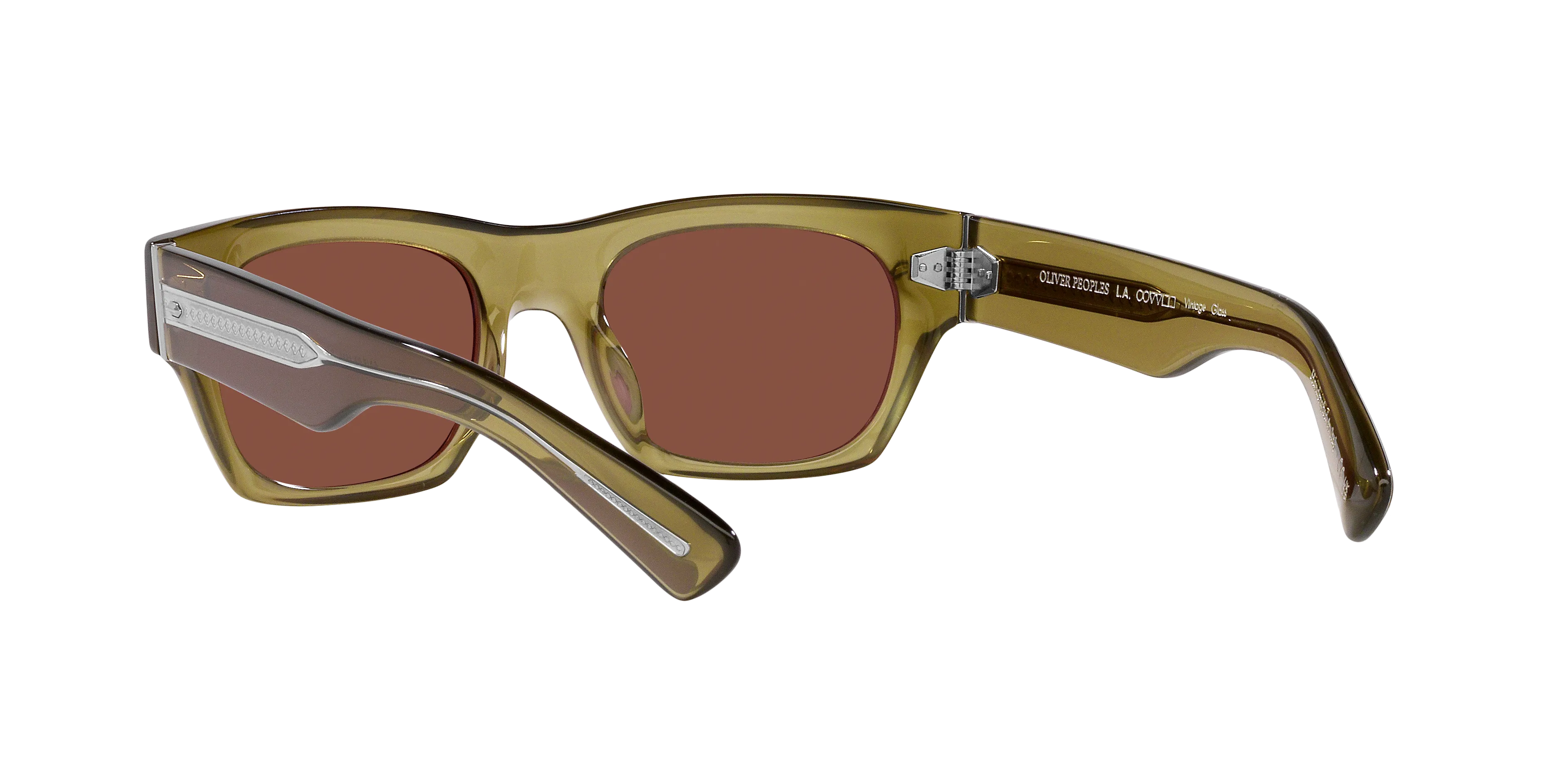 Oliver Peoples OV5514SU KASDAN 1678C5 Occhiali da sole Acetato Verde Bordeaux Squadrata Normale - immagine 4