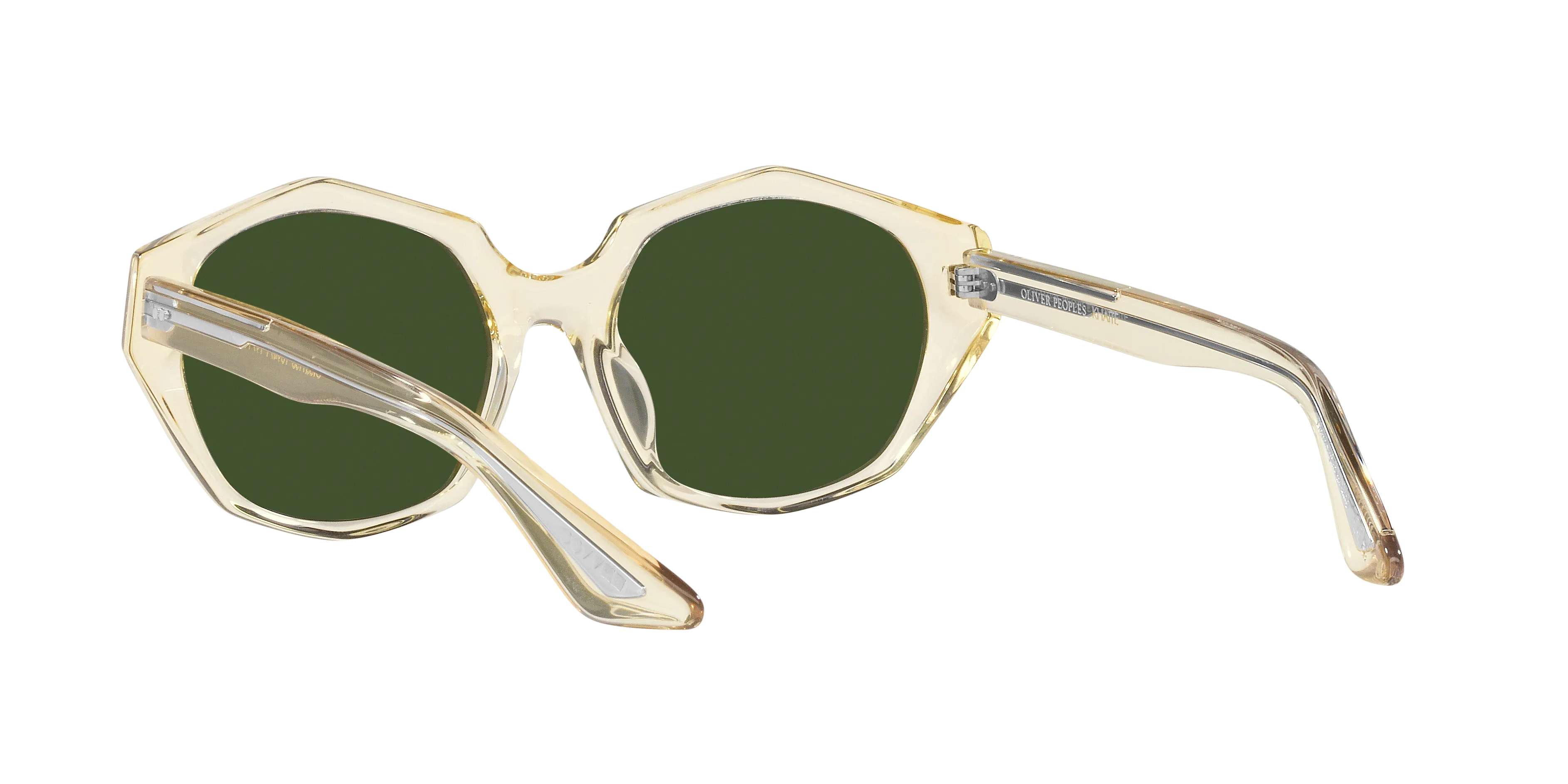 Oliver Peoples OV5511SU 1971C 109471 Occhiali da sole Acetato Giallo Verde Cat Eye Normale - immagine 4