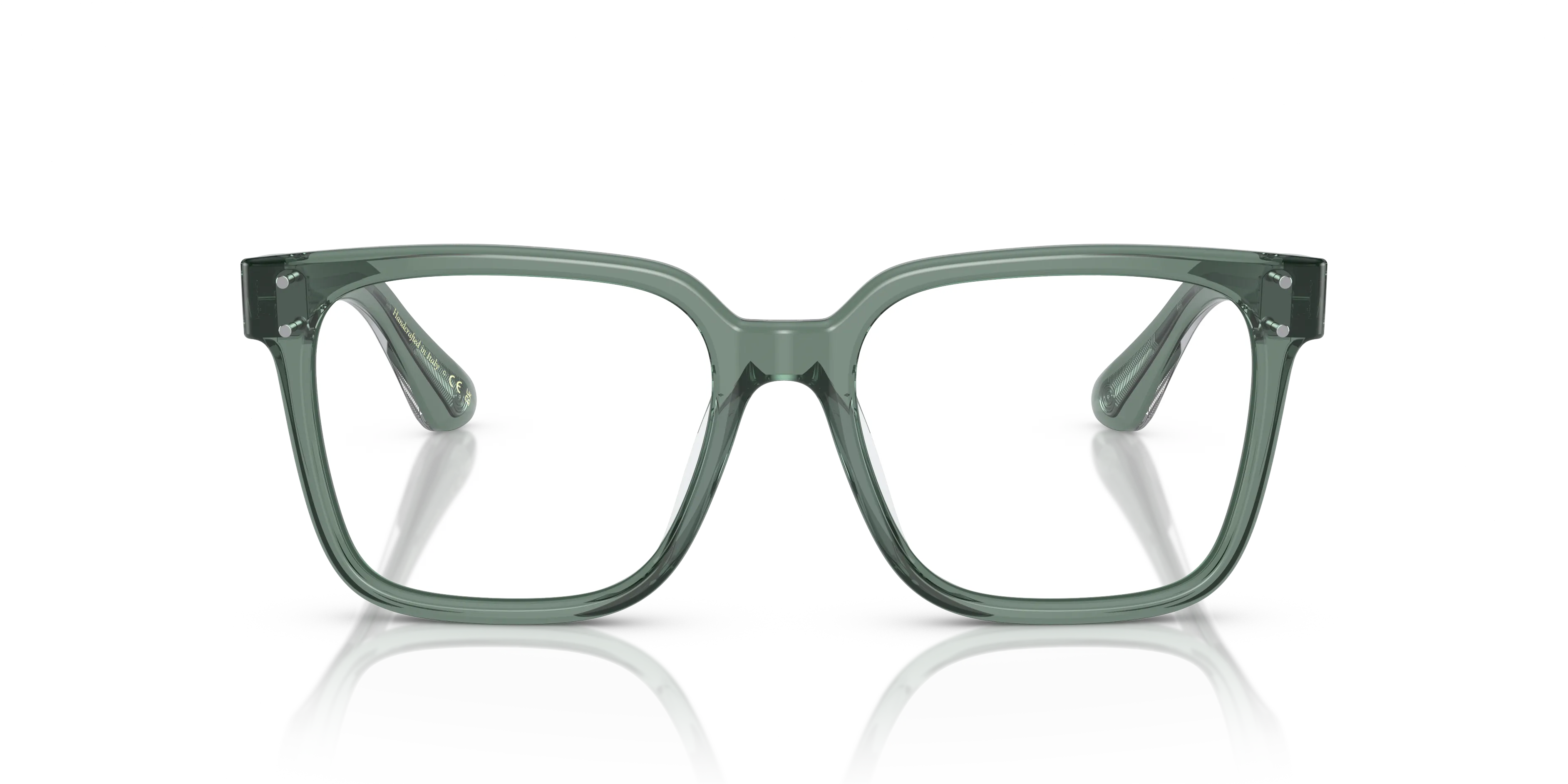 Oliver Peoples OV5502U PARCELL 1547 Montature da vista Acetato Verde Trasparente Squadrata Normale - immagine 3