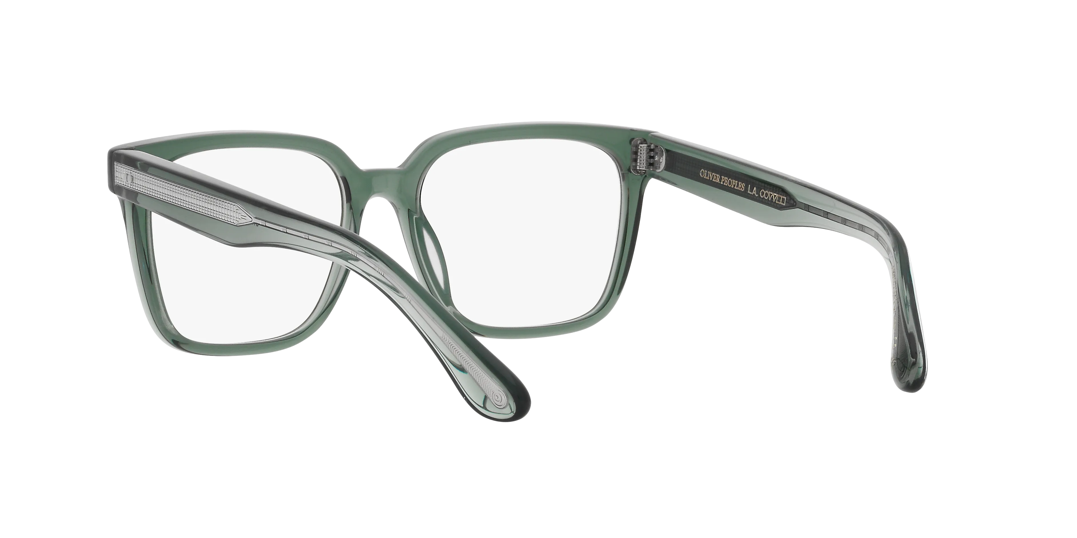 Oliver Peoples OV5502U PARCELL 1547 Montature da vista Acetato Verde Trasparente Squadrata Normale - immagine 4