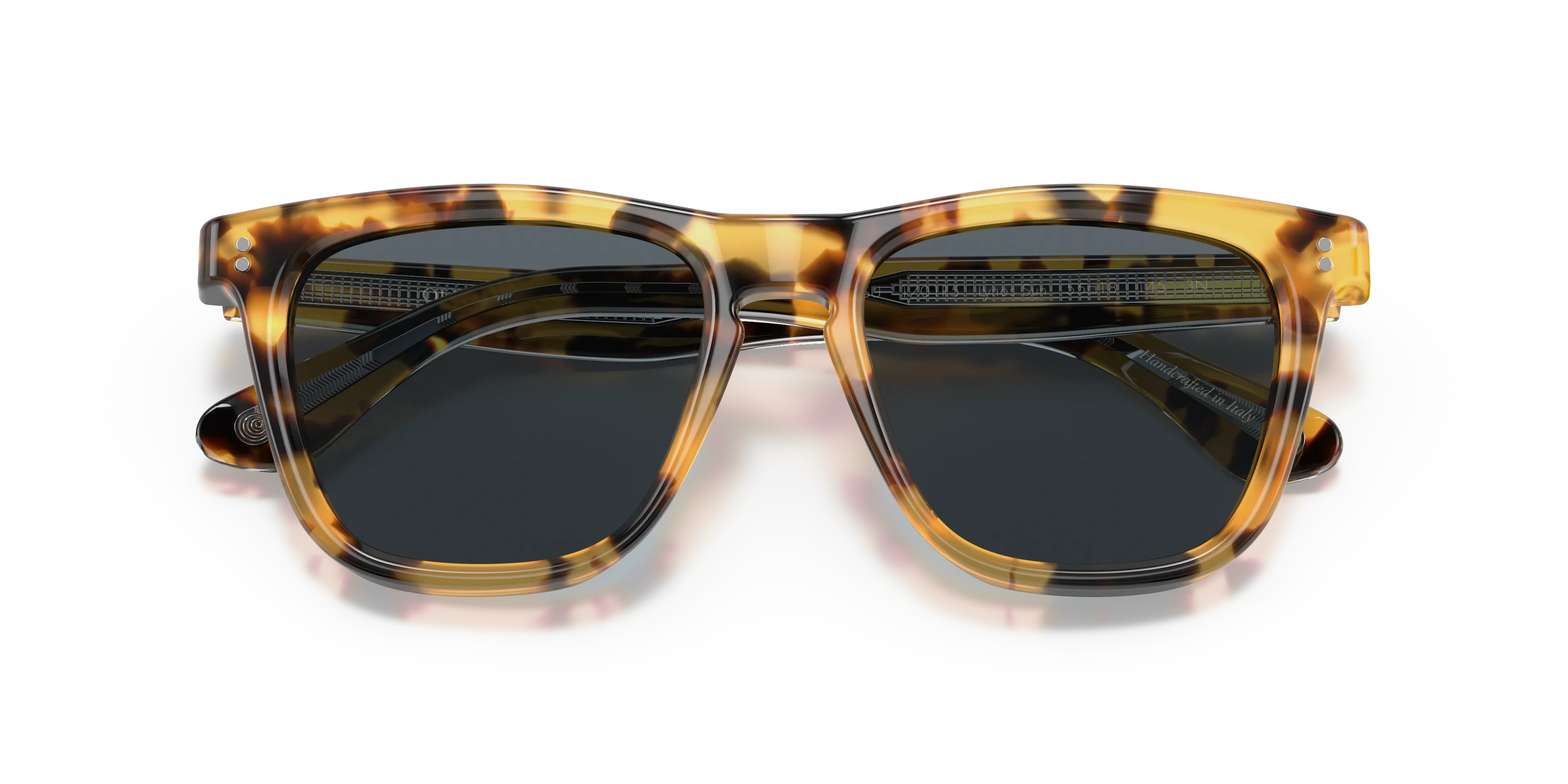 Oliver Peoples OV5449SU LYNES SUN 1701R5 Occhiali da sole Acetato Nero Blu Pillow Normale - immagine 2