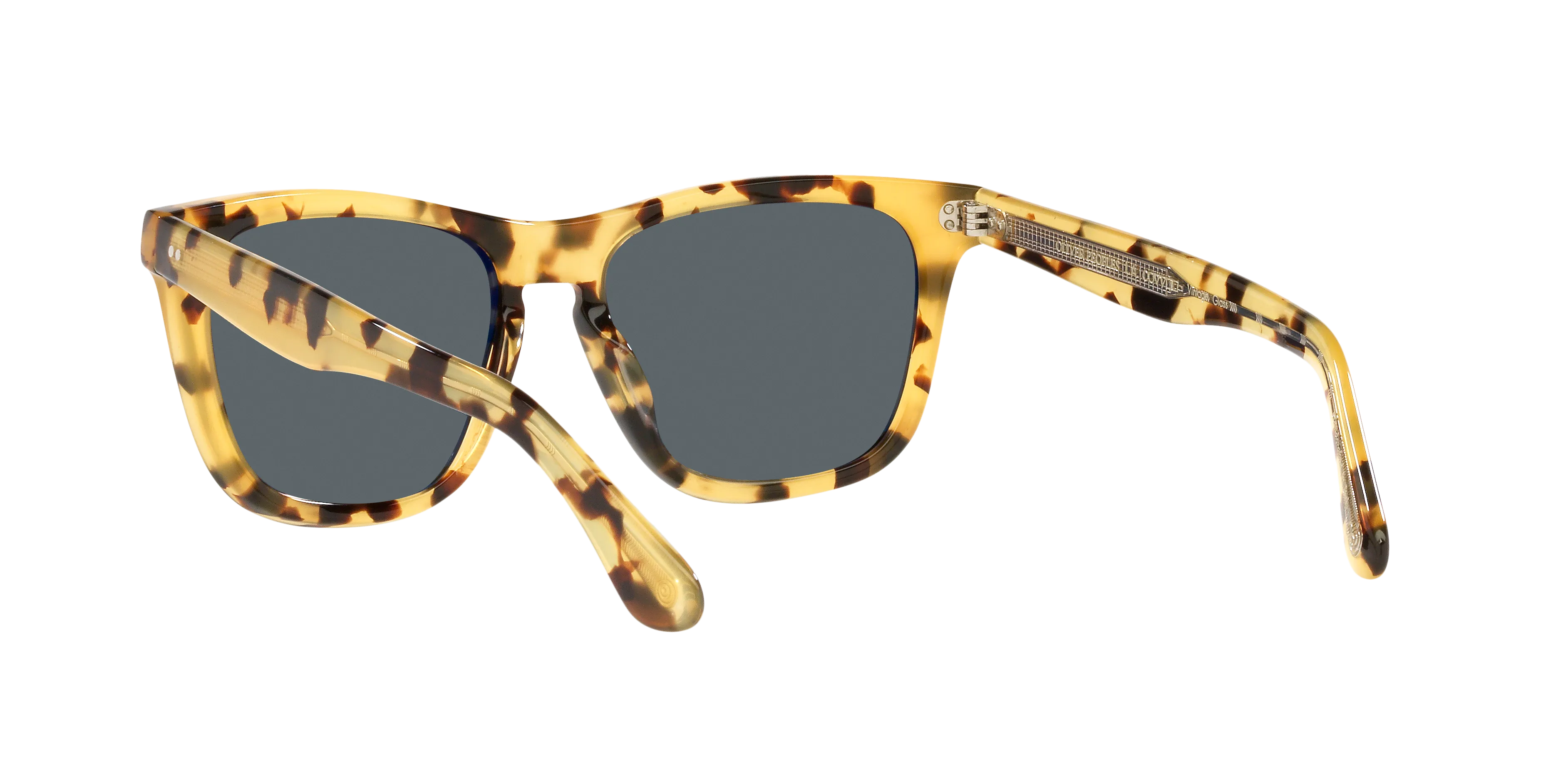 Oliver Peoples OV5449SU LYNES SUN 1701R5 Occhiali da sole Acetato Nero Blu Pillow Normale - immagine 4