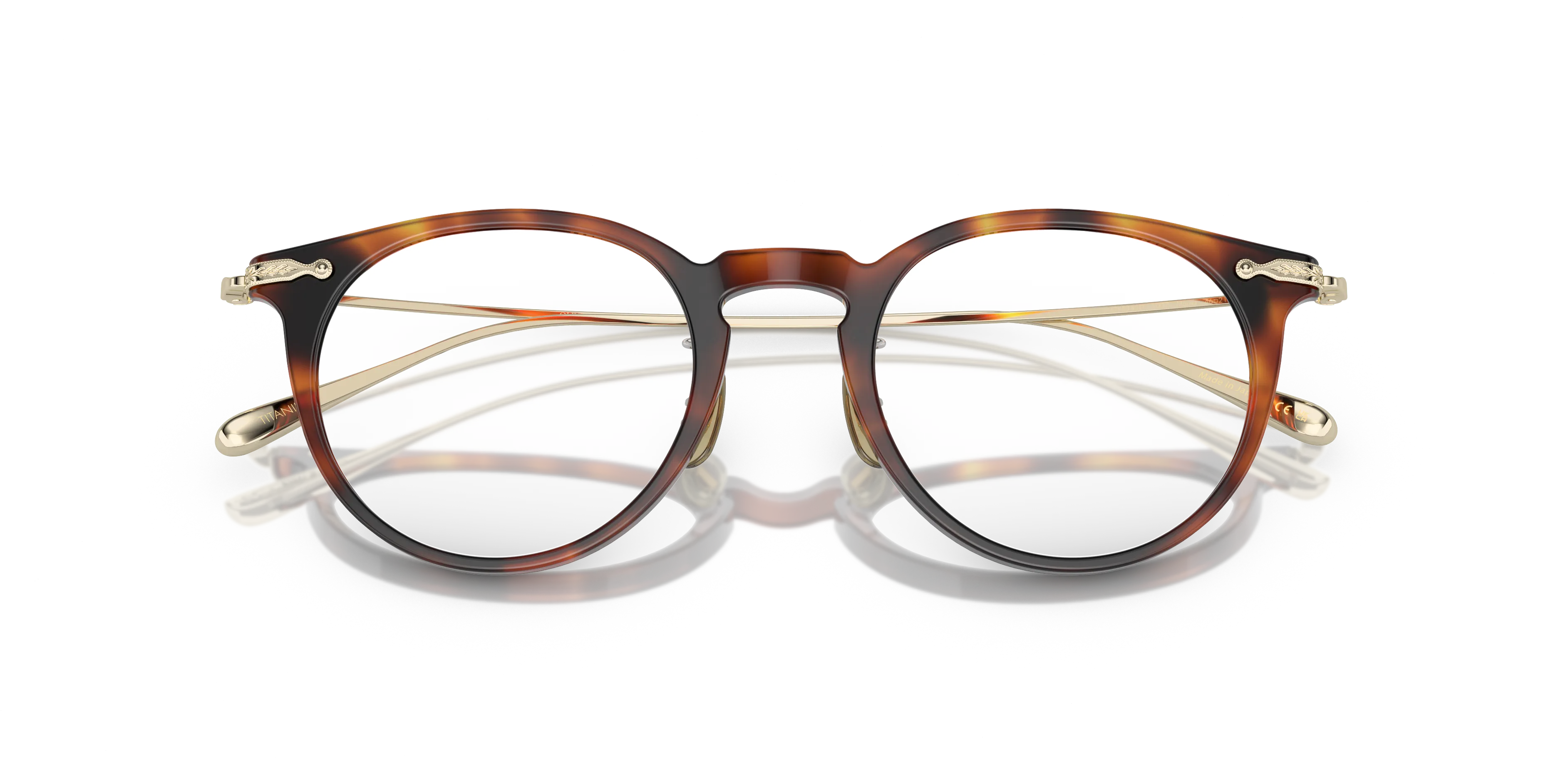 Oliver Peoples OV5343D MARRET 1007 Montature da vista Acetato Tartaruga Trasparente Pantos Normale - immagine 2