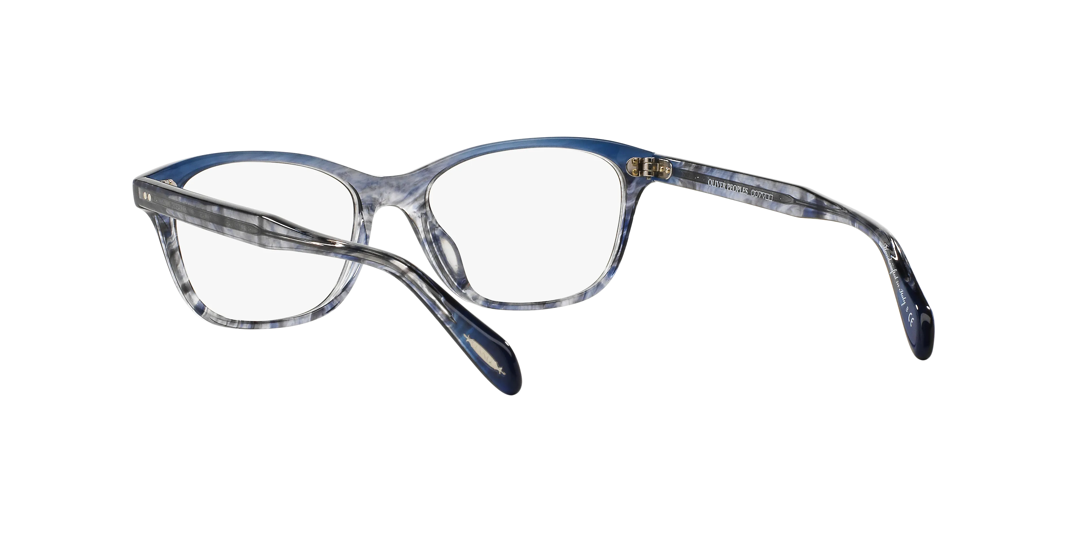 Oliver Peoples OV5224 ASHTON 1419 Montature da vista Acetato Blu Trasparente Squadrata Normale - immagine 4