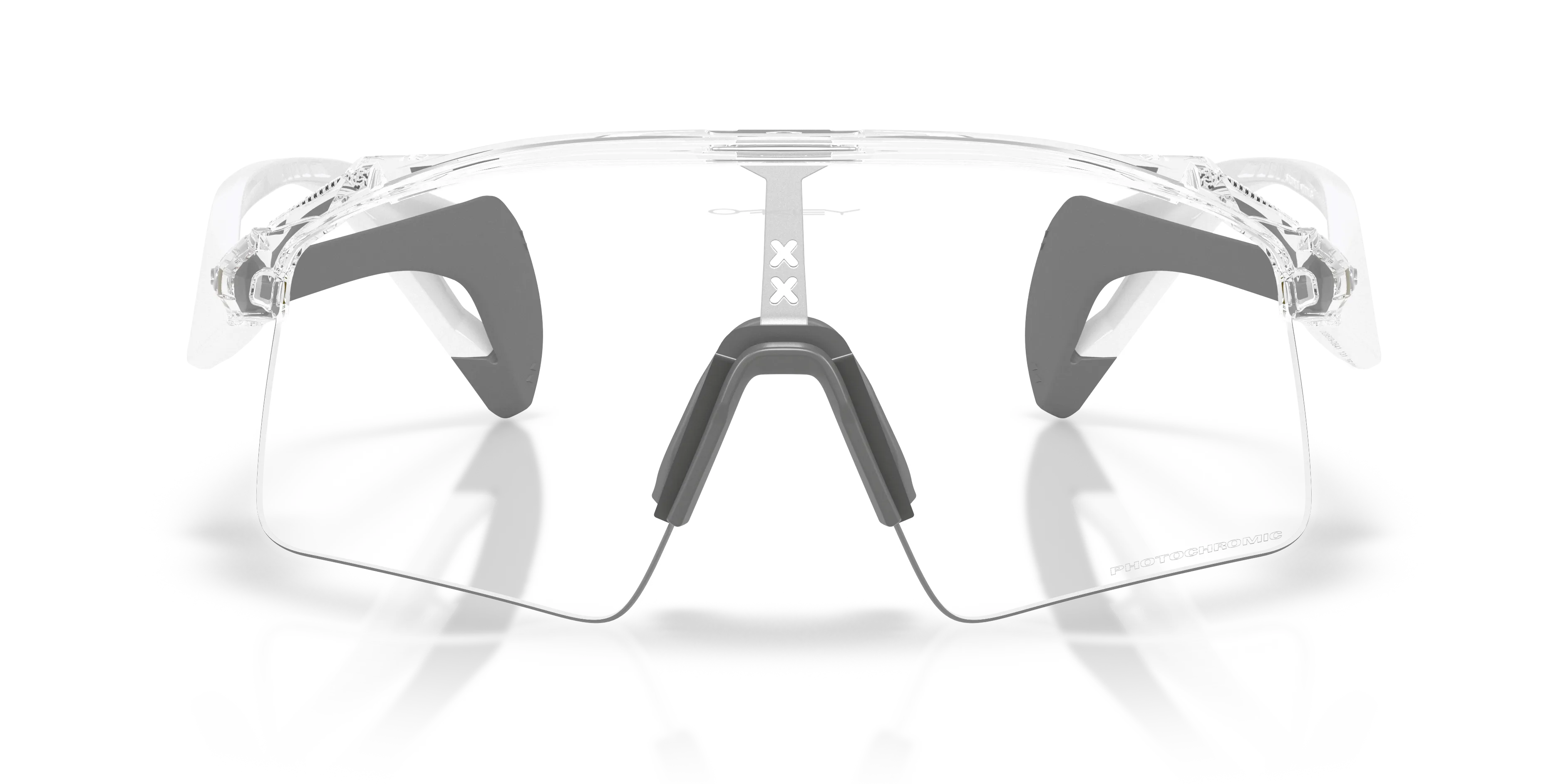 Oakley OO9519 STUNT WING 951906 Occhiali da sole O_Matter Trasparente Grigio Squadrata Fotocromatiche - immagine 2