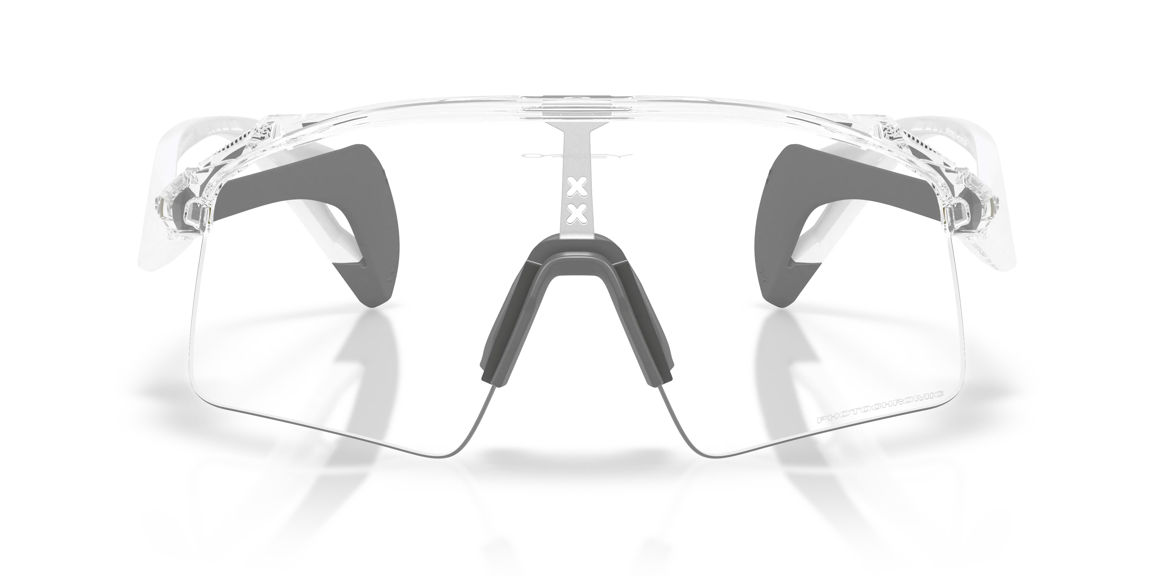 Oakley OO9519 STUNT WING 951906 Occhiali da sole O_Matter Trasparente Grigio Squadrata Fotocromatiche - immagine 3