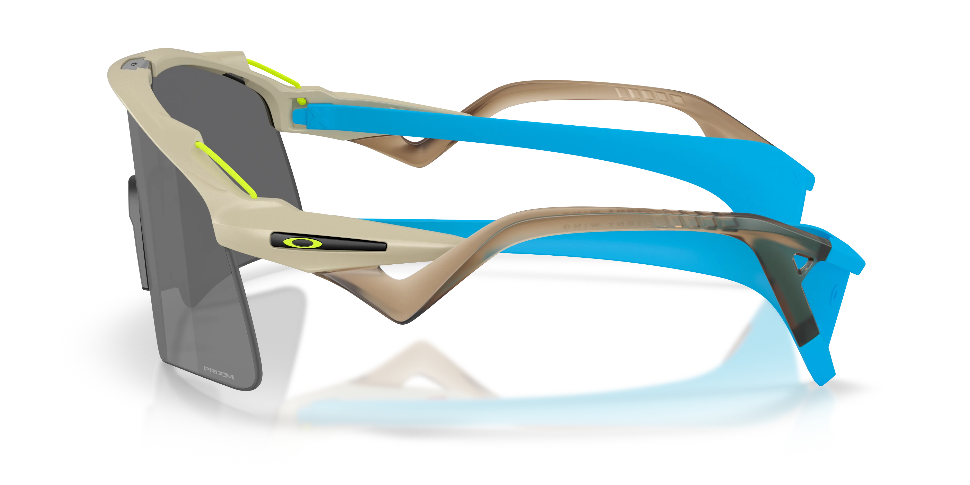 Oakley OO9519 STUNT WING 951903 Occhiali da sole O_Matter Beige Grigio Squadrata Normale - immagine 4