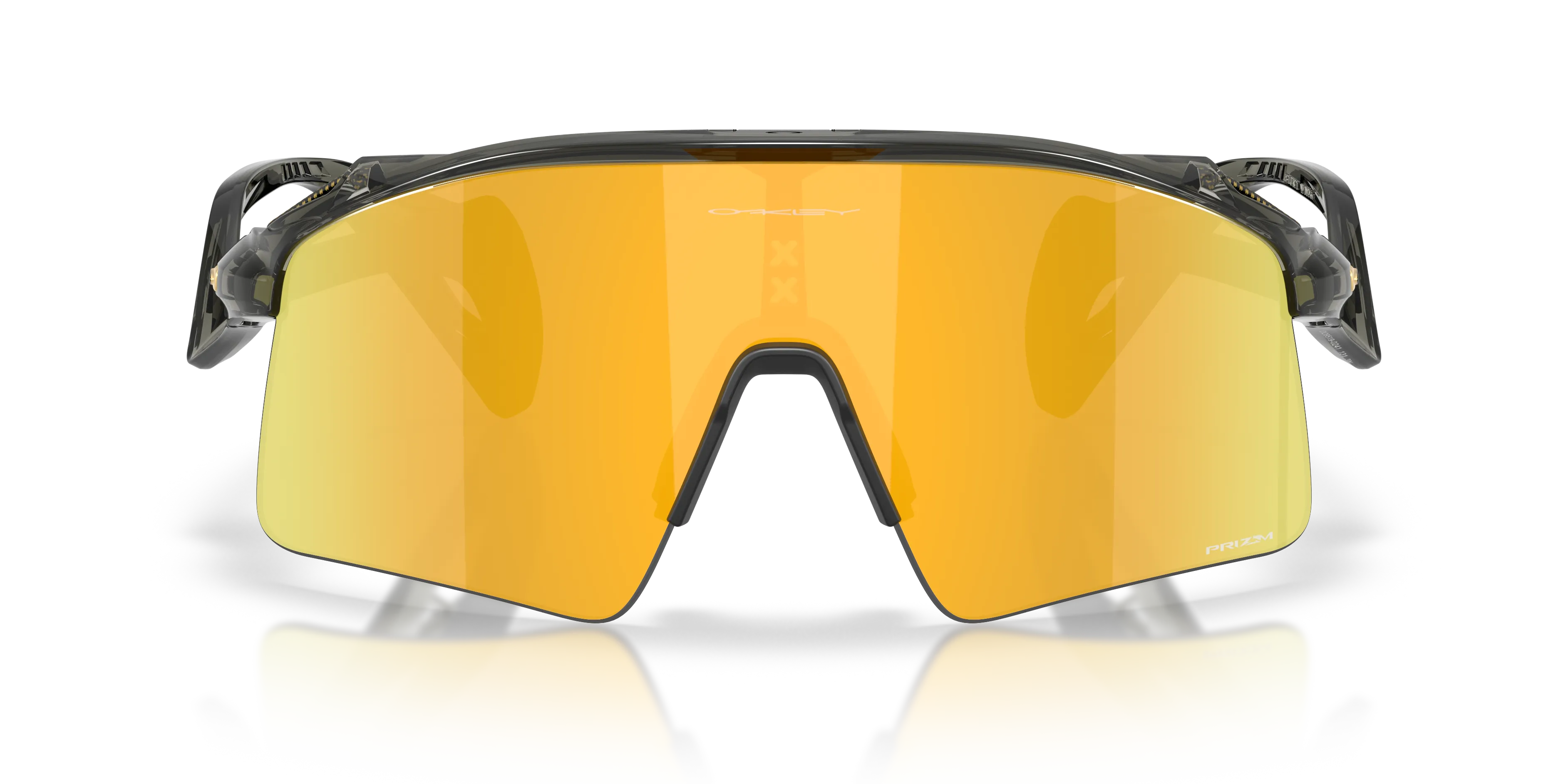 Oakley OO9519 STUNT WING 951902 Occhiali da sole O_Matter Grigio Oro Squadrata Normale - immagine 3