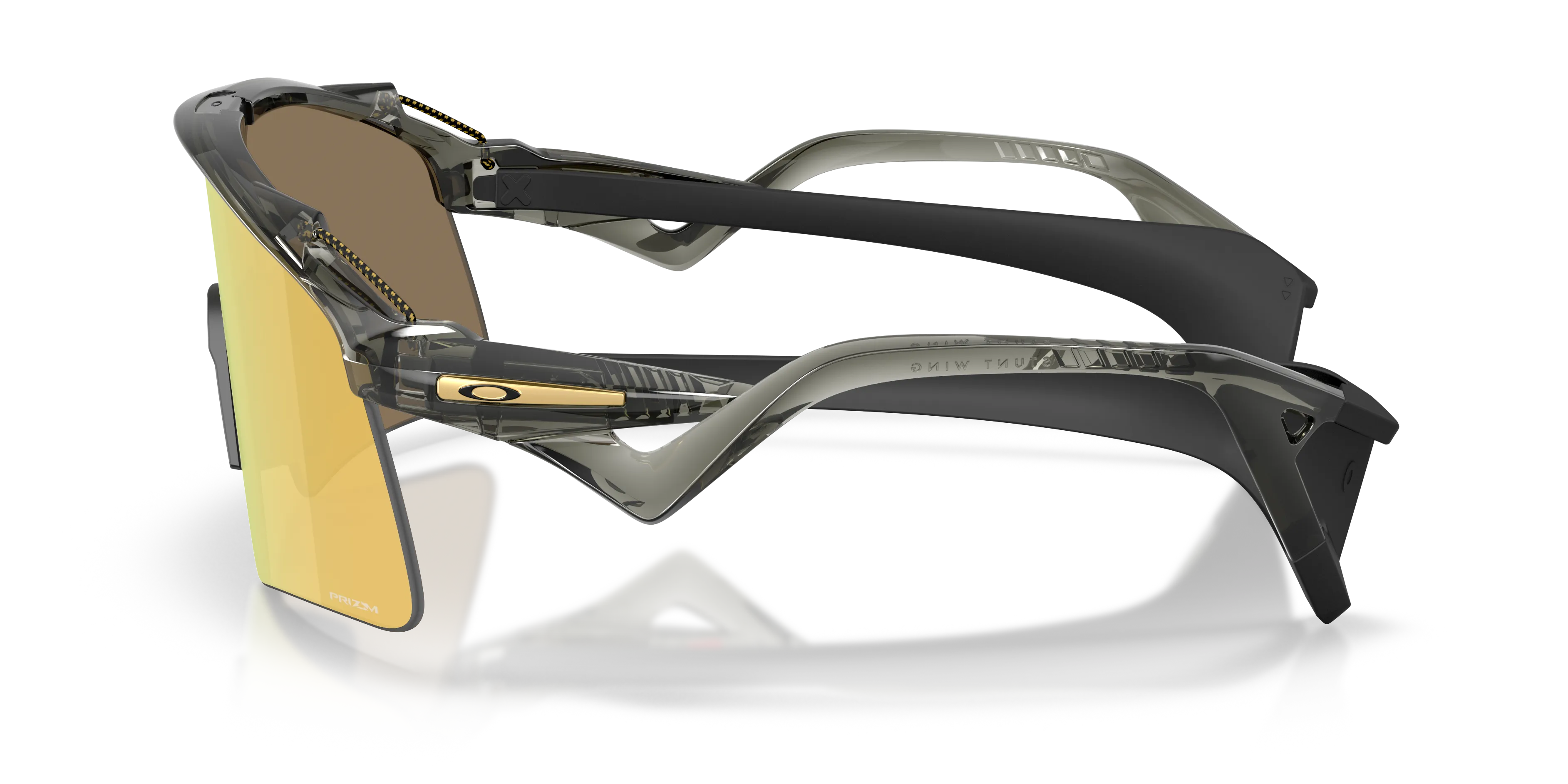 Oakley OO9519 STUNT WING 951902 Occhiali da sole O_Matter Grigio Oro Squadrata Normale - immagine 4