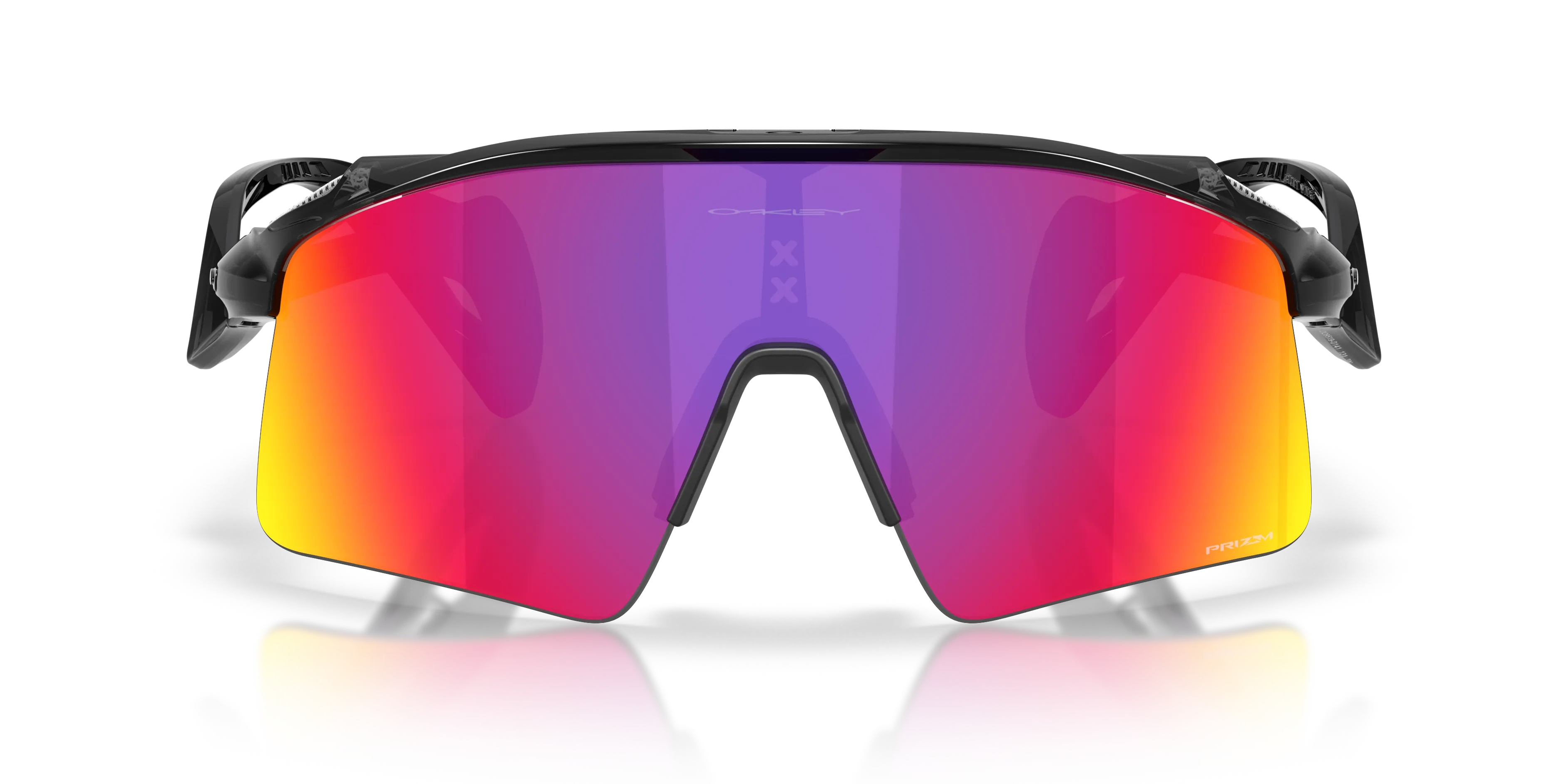 Oakley OO9519 STUNT WING 951901 Occhiali da sole O_Matter Nero Viola Squadrata Normale - immagine 3