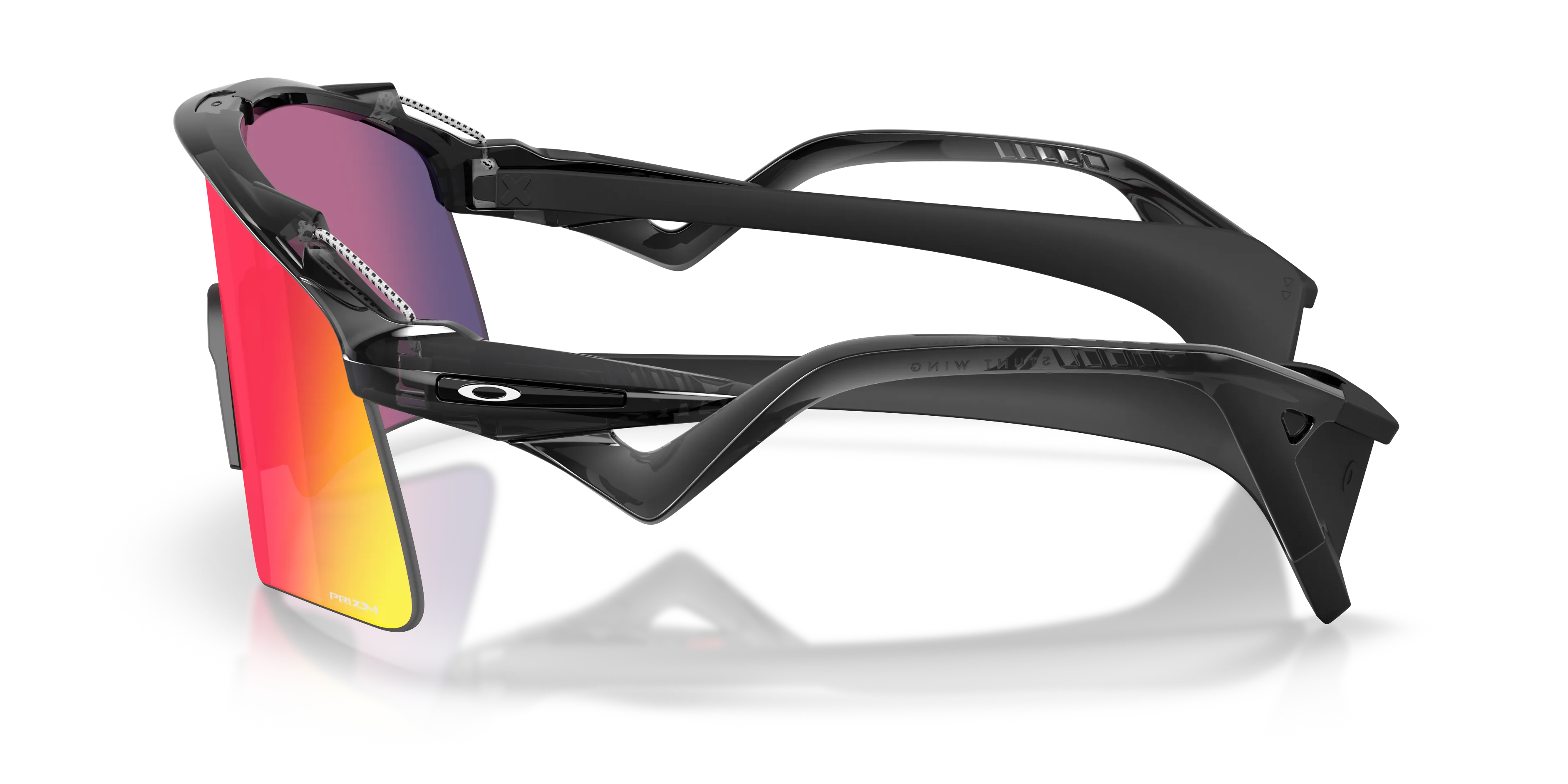 Oakley OO9519 STUNT WING 951901 Occhiali da sole O_Matter Nero Viola Squadrata Normale - immagine 4