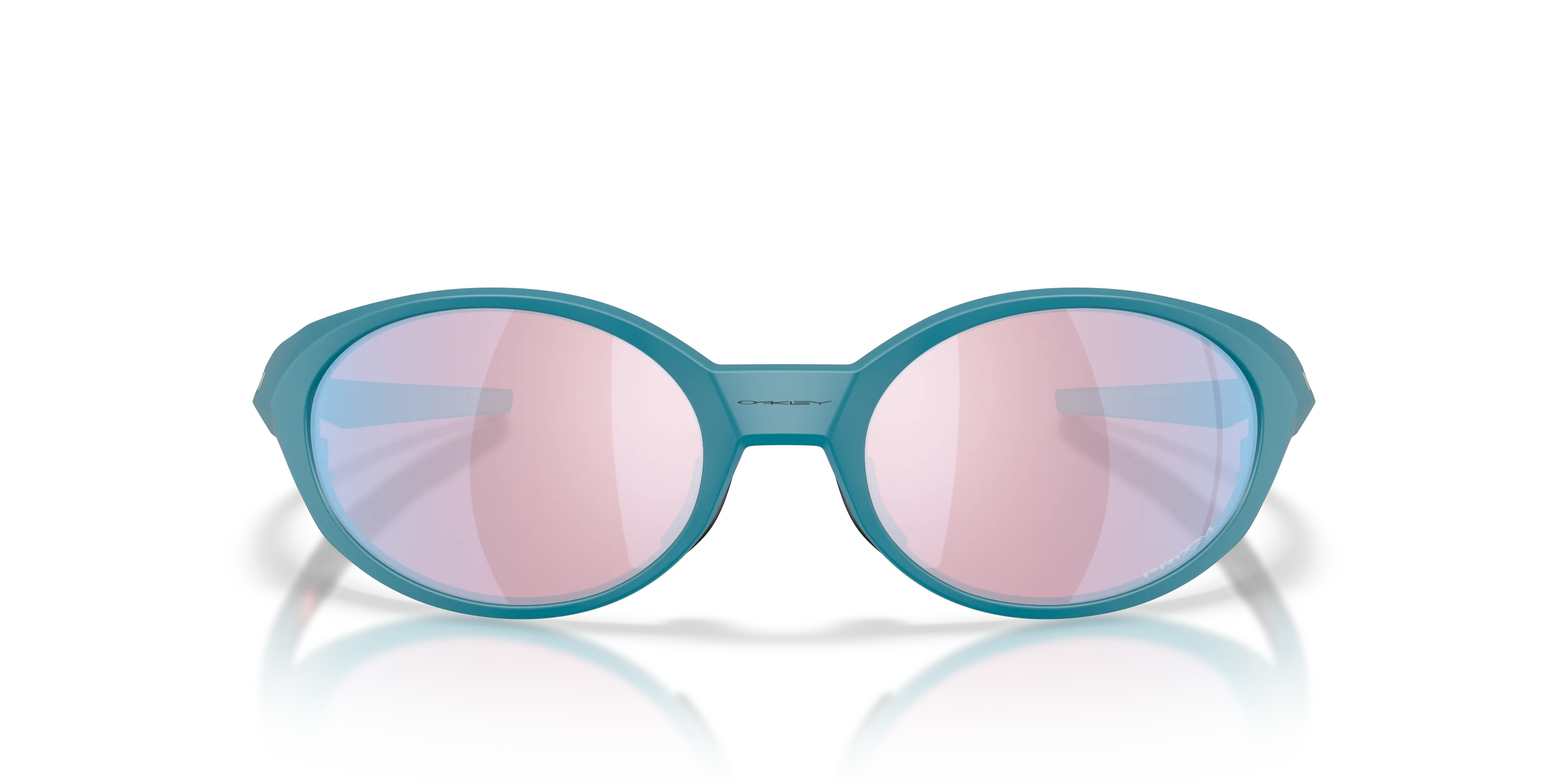 Oakley OO9438 EYEJACKET REDUX 943830 Occhiali da sole O_Matter Blu Rosso Squadrata Normale - immagine 3