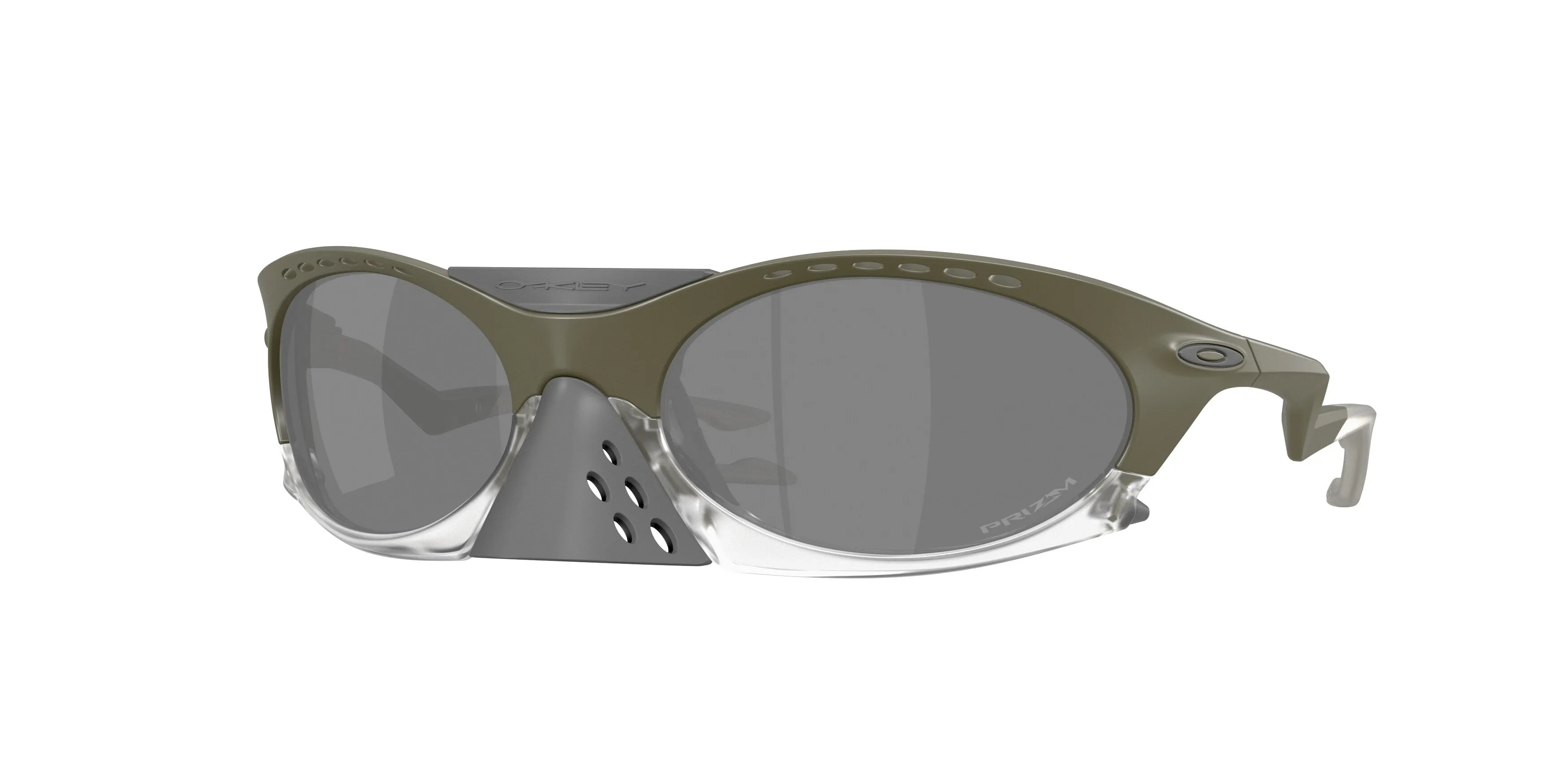 Oakley OO9437 PLANTARIS 943707 Occhiali da sole O_Matter Verde Grigio Rotonda Normale - immagine 1