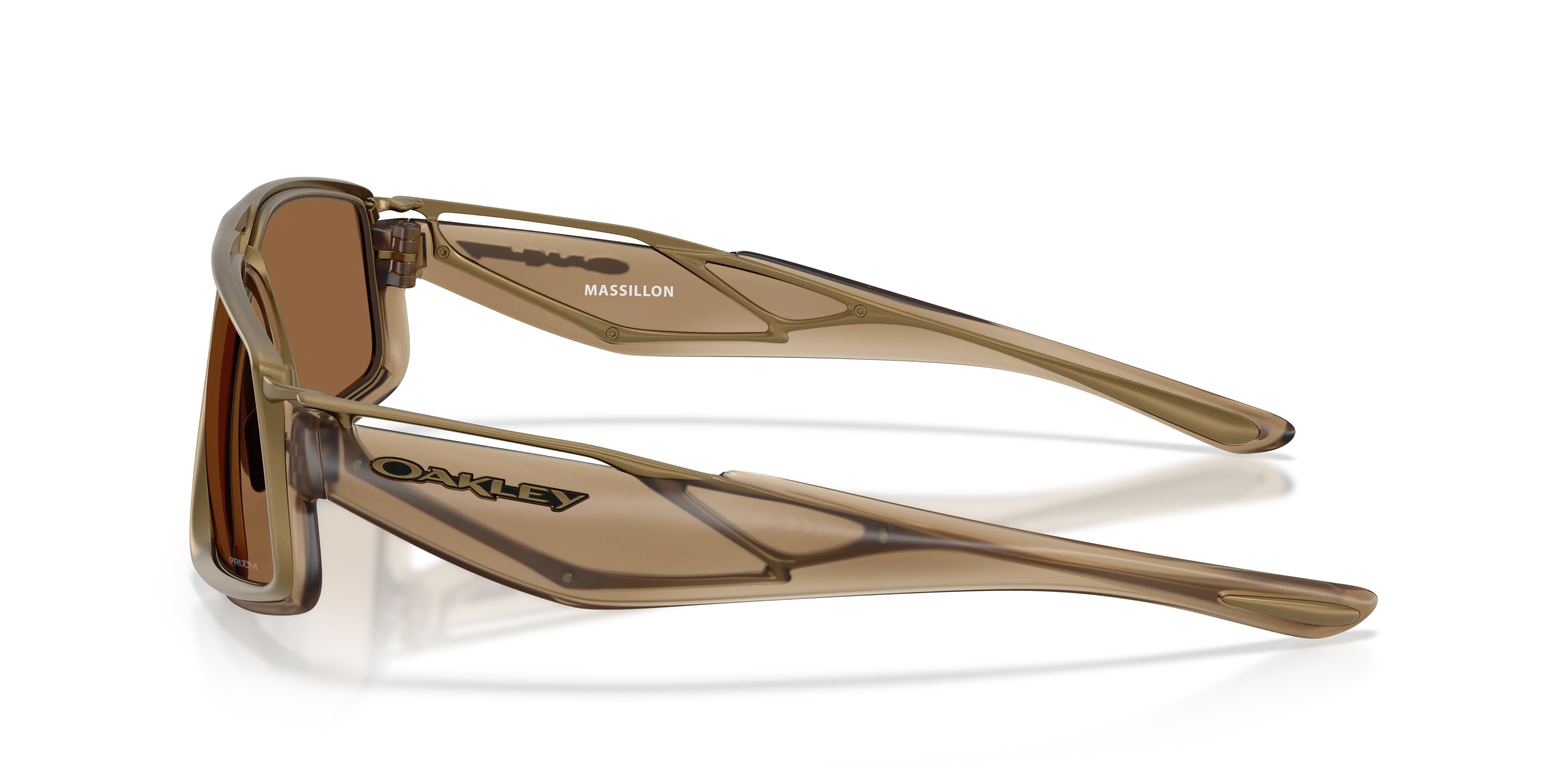 Oakley OO6029 MASSILLON 602903 Occhiali da sole Titanio Marrone Bronzo Squadrata Normale - immagine 4