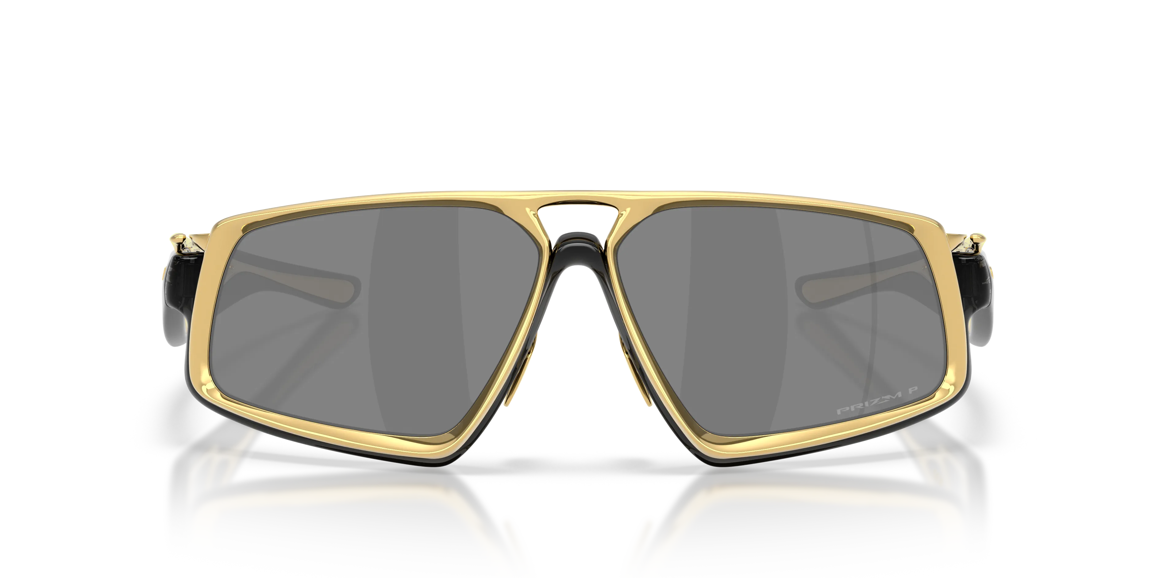 Oakley OO6029 MASSILLON 602901 Occhiali da sole Titanio Nero Grigio Squadrata Polarizzata - immagine 3