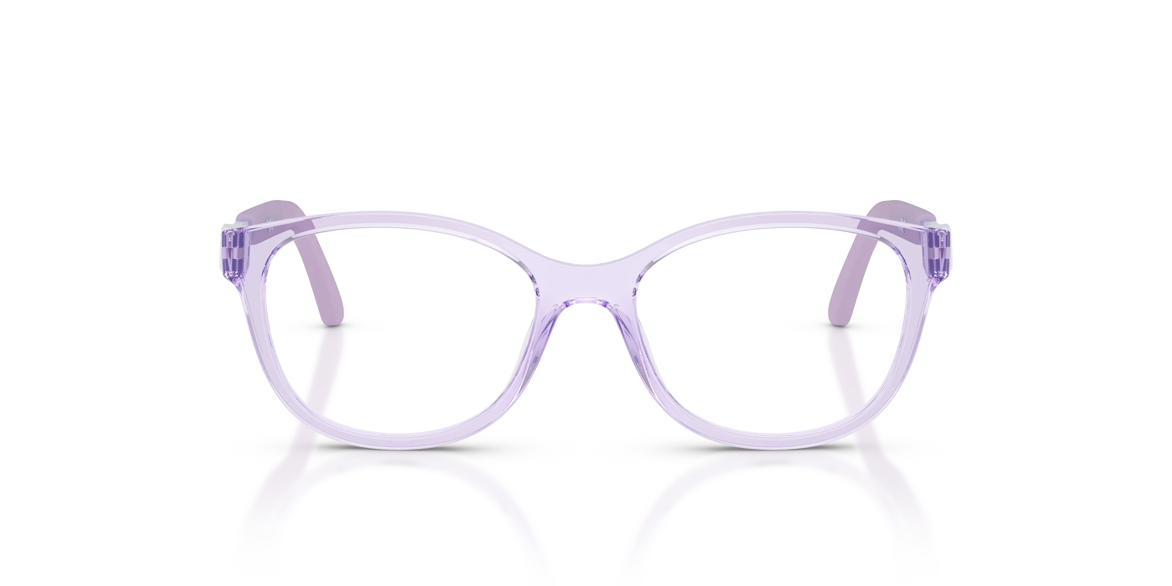 VOGUE EYEWEAR VY2049 3333 Montature da vista Nylon Viola Trasparente Geometrica Normale - immagine 3