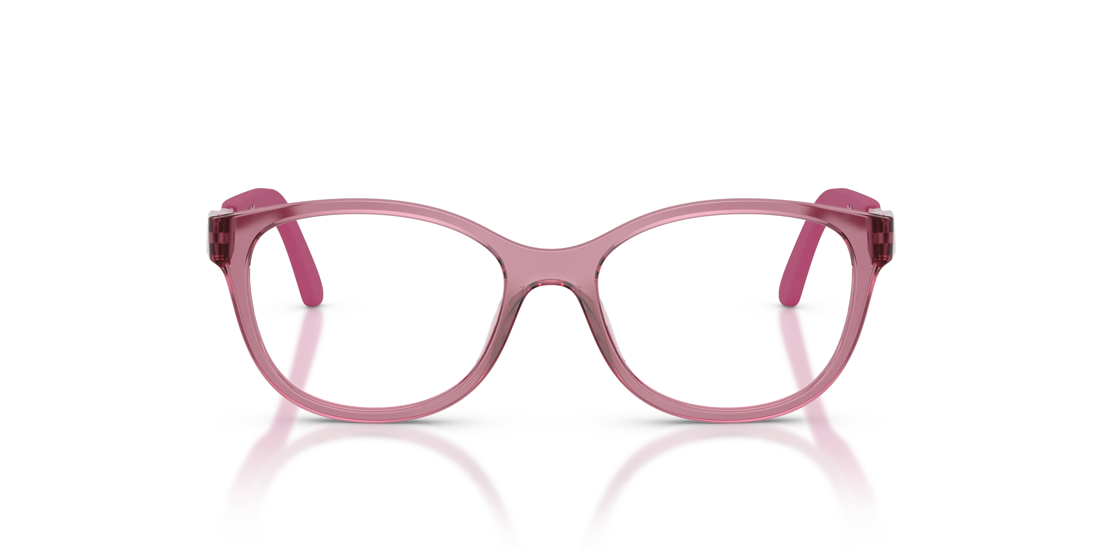 VOGUE EYEWEAR VY2049 2613 Montature da vista Nylon Rosa Trasparente Geometrica Normale - immagine 3