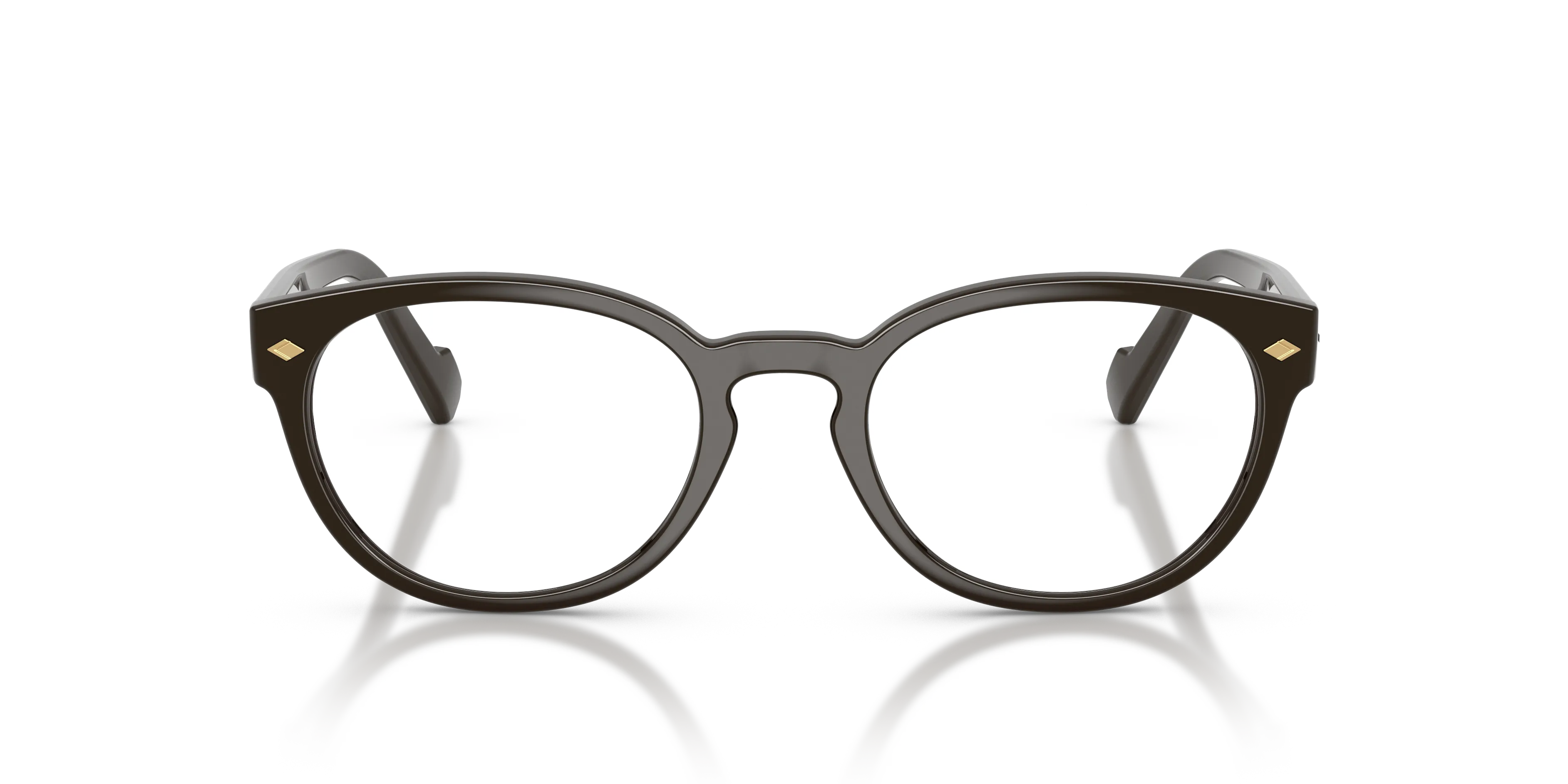 VOGUE EYEWEAR VO5756 3328 Montature da vista Nylon Marrone Trasparente Pantos Normale - immagine 3