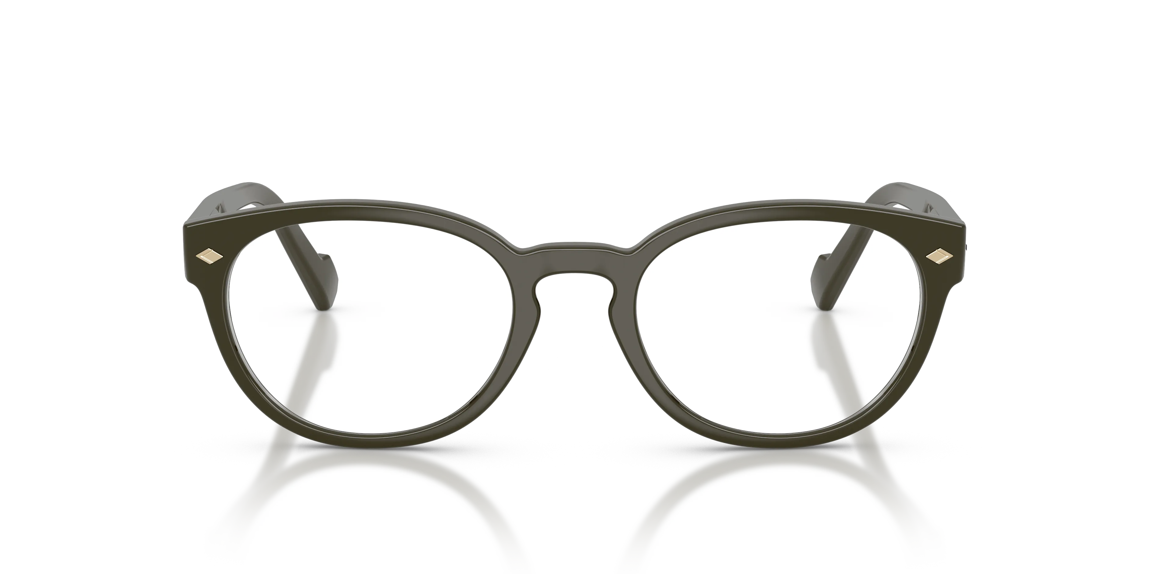 VOGUE EYEWEAR VO5756 3327 Montature da vista Nylon Verde Trasparente Pantos Normale - immagine 3
