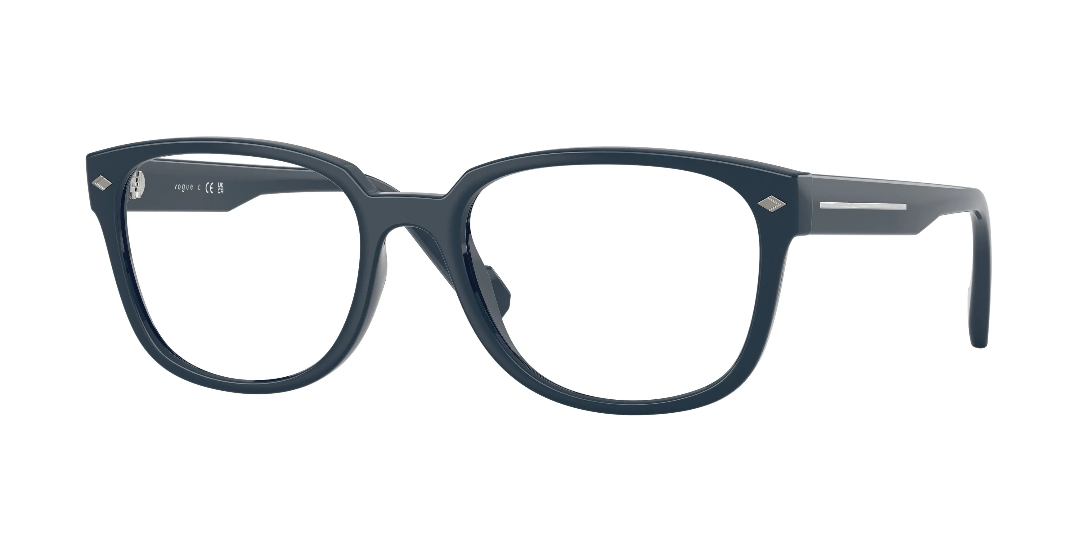 VOGUE EYEWEAR VO5755 2876 Montature da vista Acetato Blu Trasparente Squadrata Normale - immagine 1