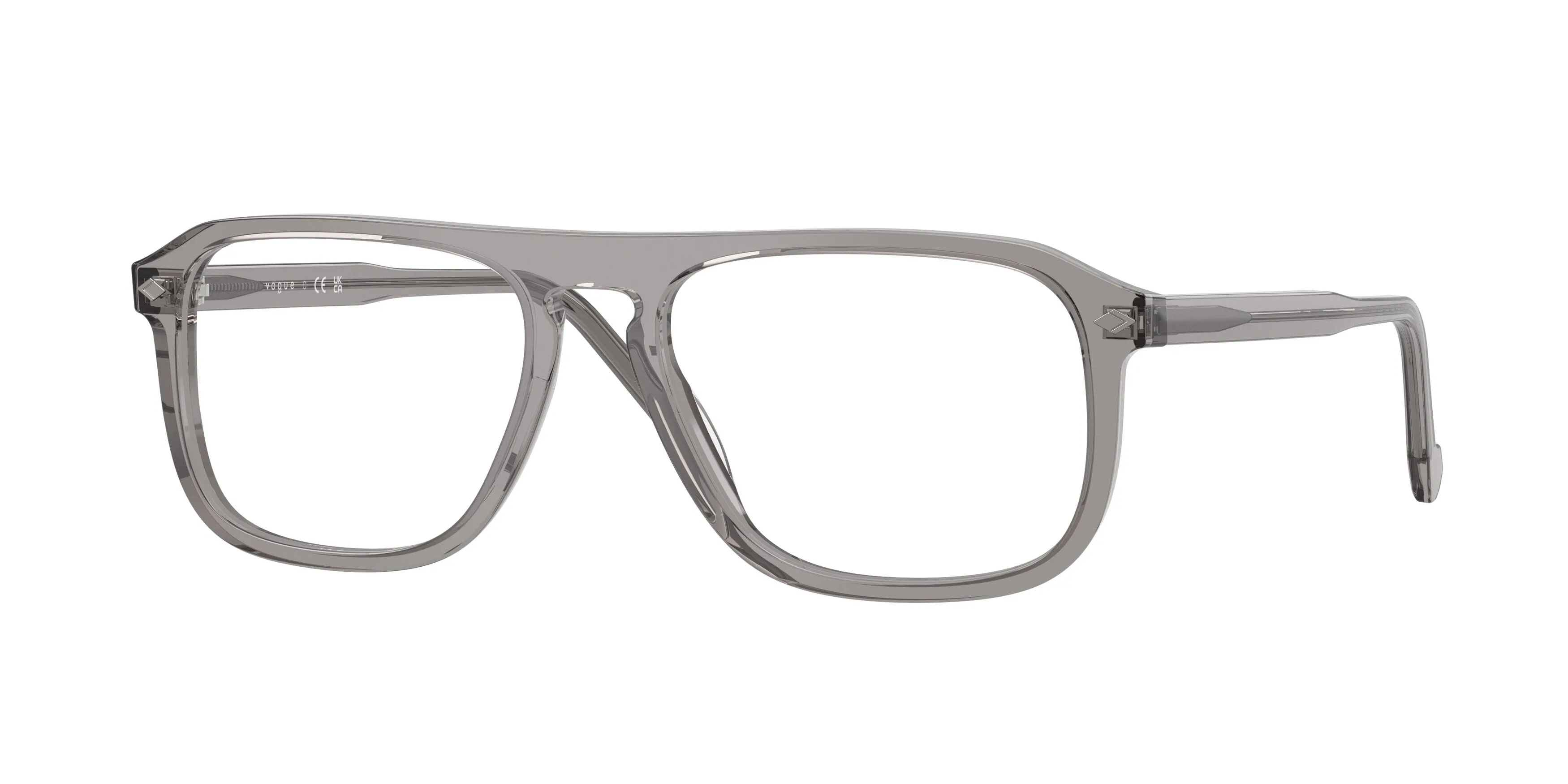 VOGUE EYEWEAR VO5753 2820 Montature da vista Acetato Grigio Trasparente Pillow Normale - immagine 1