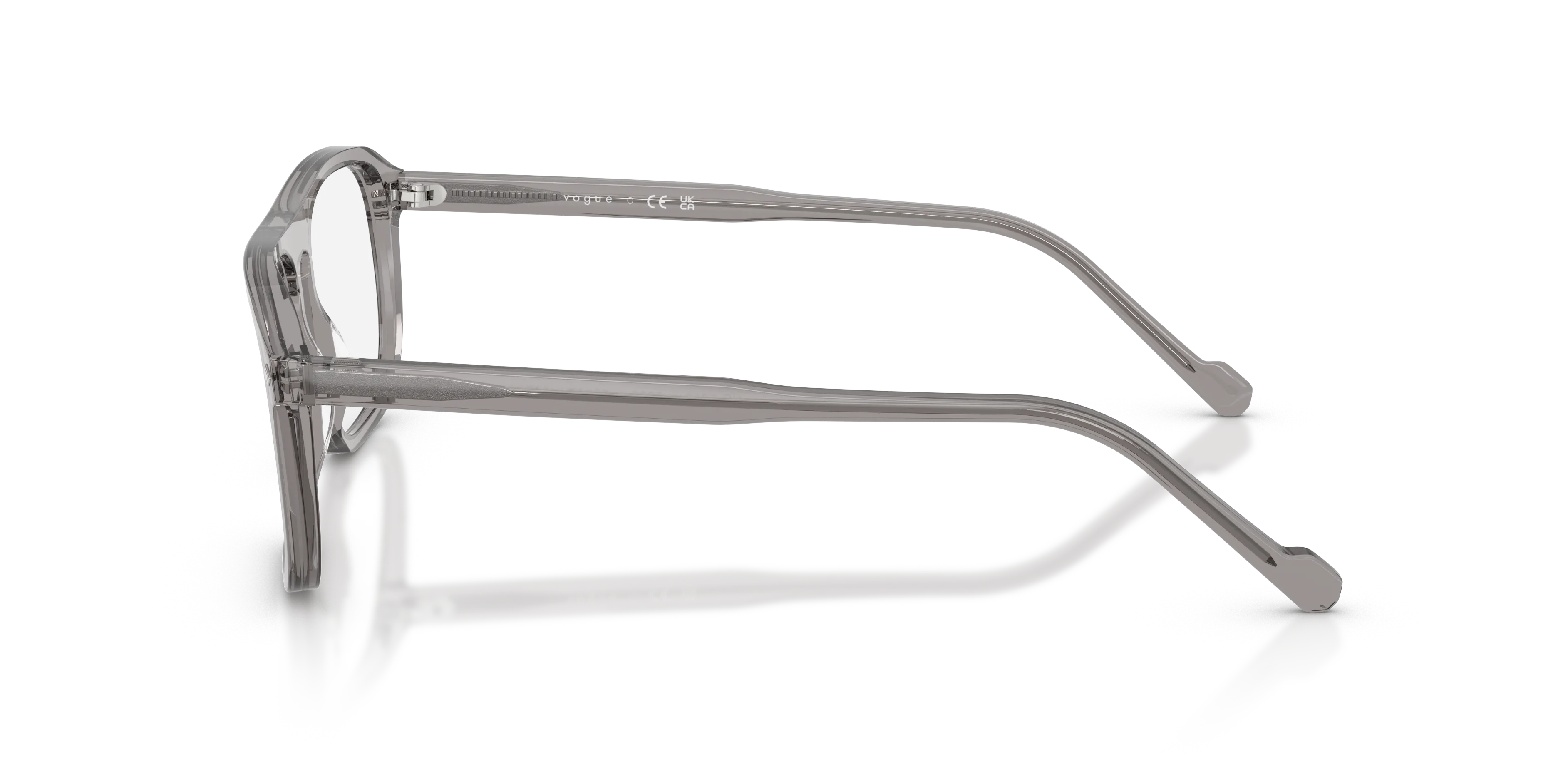 VOGUE EYEWEAR VO5753 2820 Montature da vista Acetato Grigio Trasparente Pillow Normale - immagine 4