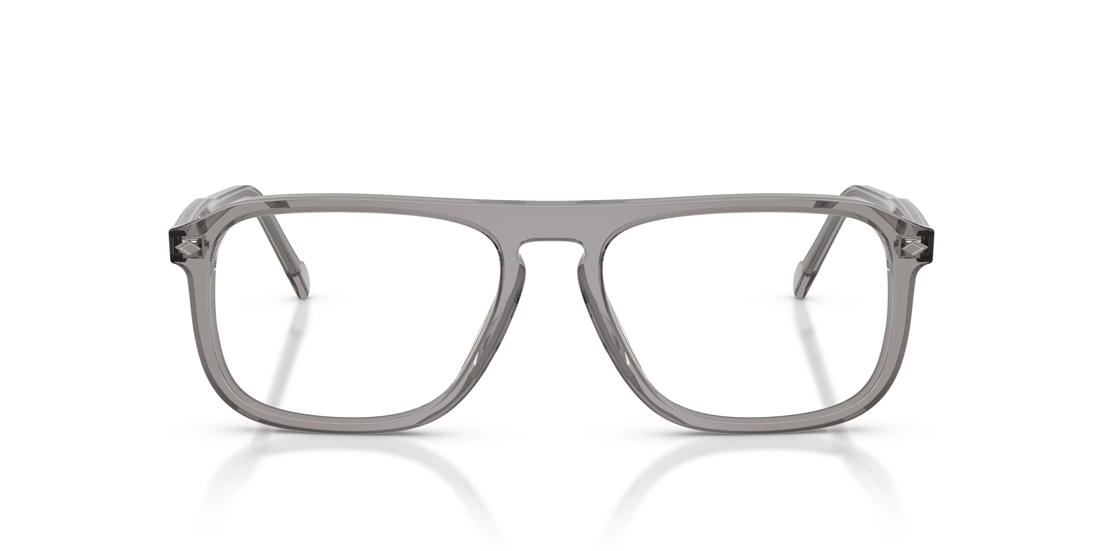VOGUE EYEWEAR VO5753 2820 Montature da vista Acetato Grigio Trasparente Pillow Normale - immagine 3