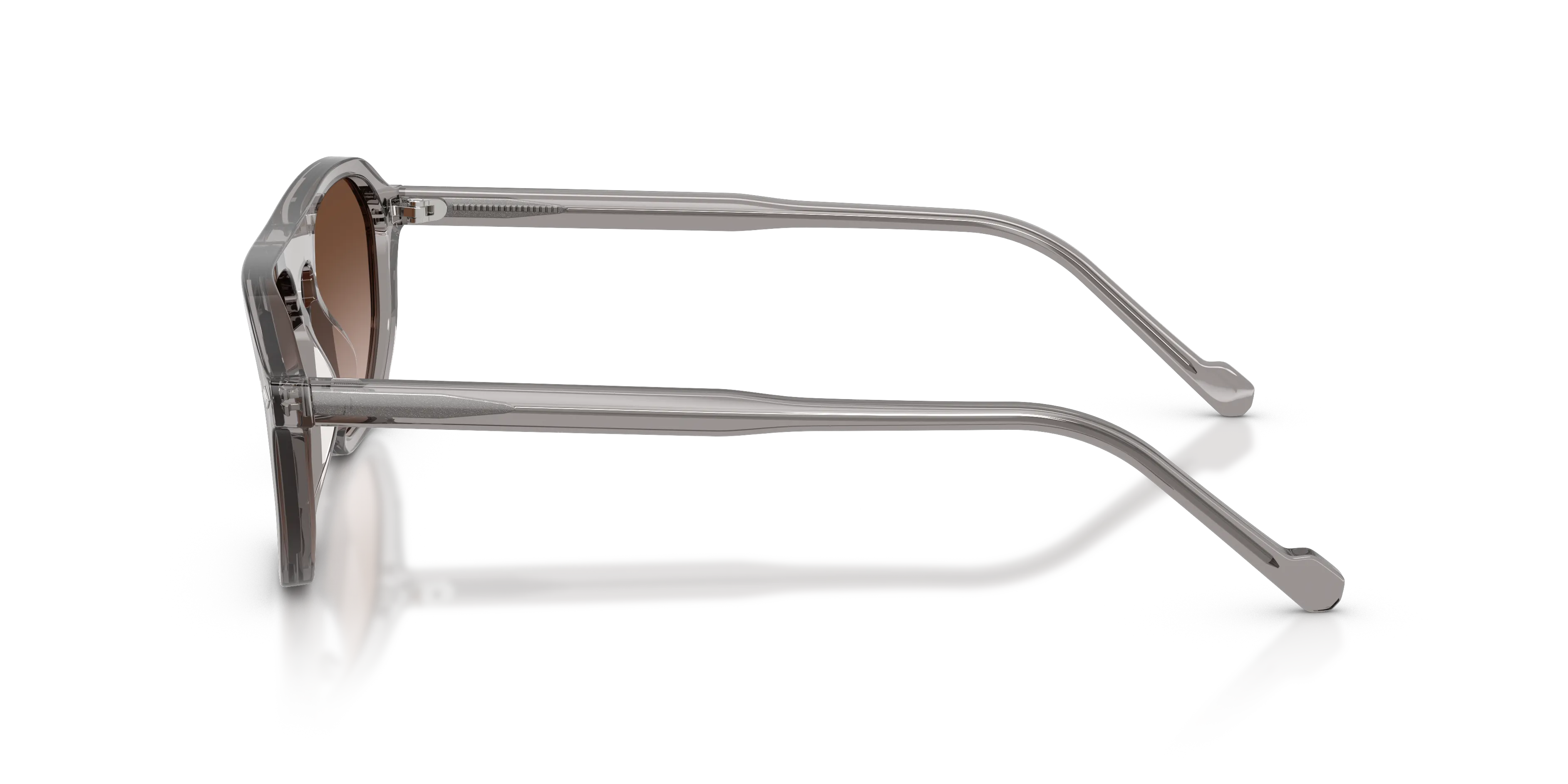 VOGUE EYEWEAR VO5752S 282013 Occhiali da sole Acetato Grigio Marrone Pillow Normale Sfumato - immagine 4