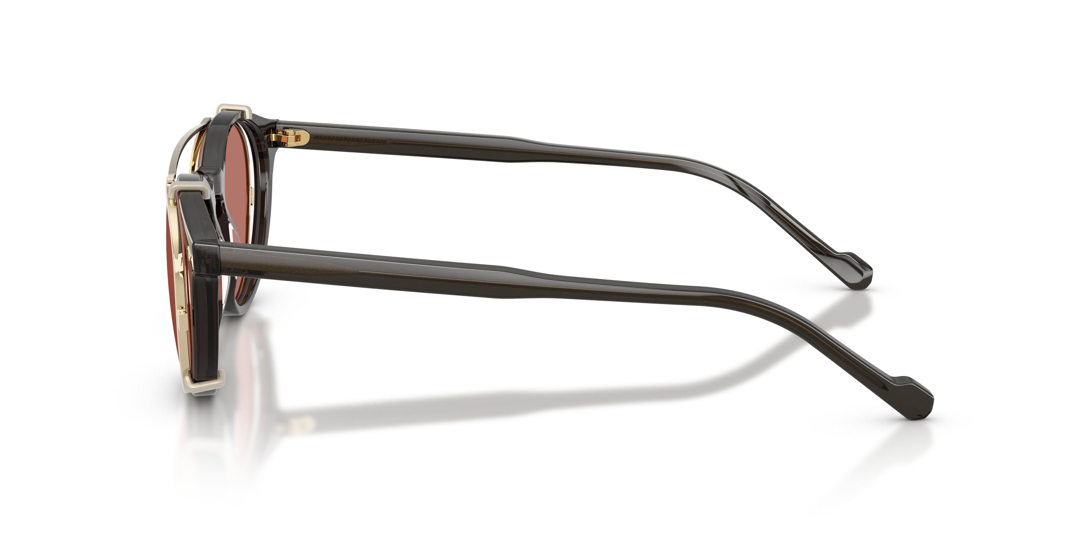 VOGUE EYEWEAR VO5751S 29231W Occhiali da sole Acetato Grigio Trasparente Pantos Normale - immagine 4