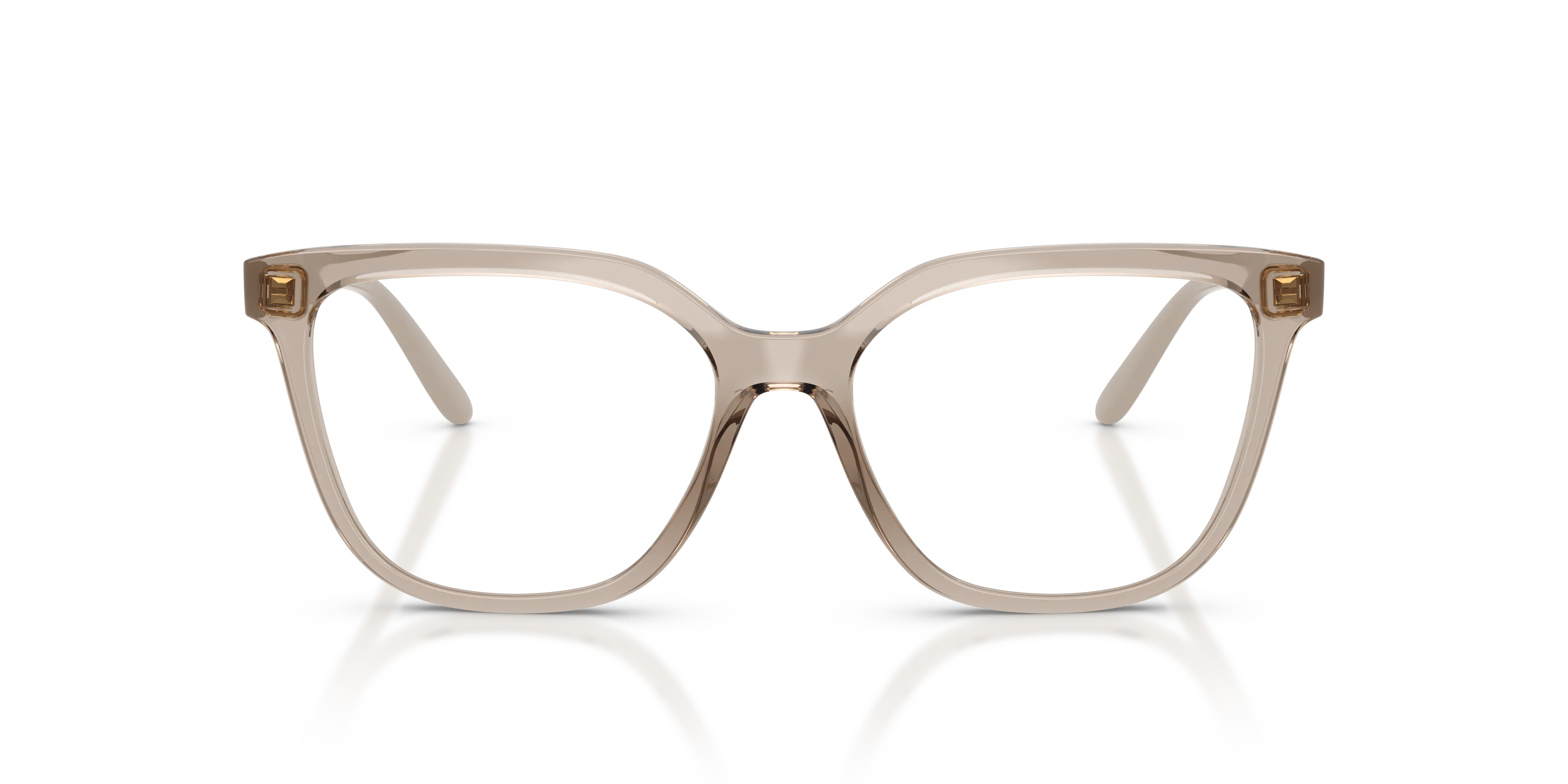 VOGUE EYEWEAR VO5750 2990 Montature da vista Nylon Marrone Trasparente Squadrata Normale - immagine 3