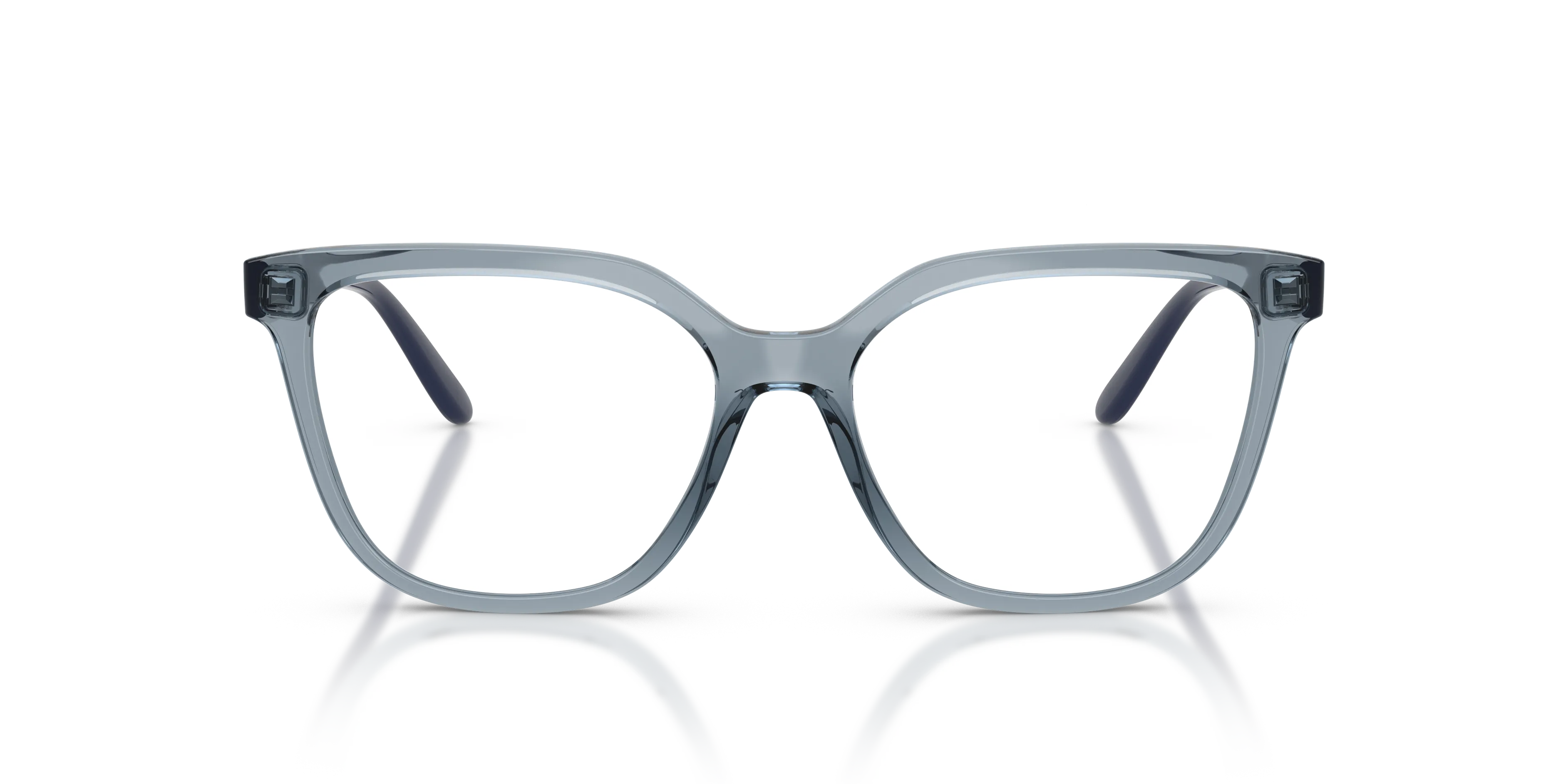 VOGUE EYEWEAR VO5750 2966 Montature da vista Nylon Blu Trasparente Squadrata Normale - immagine 3