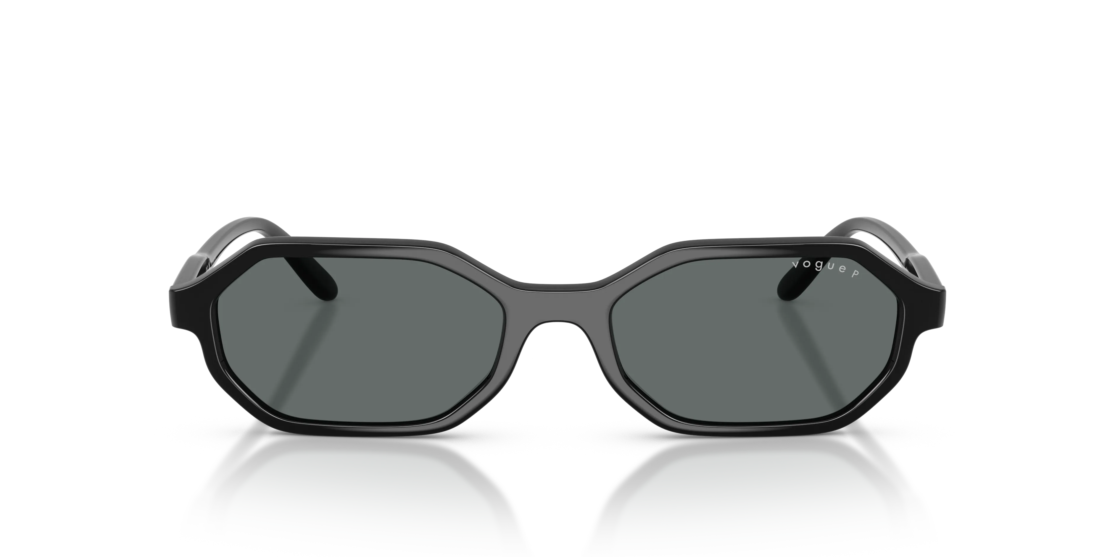 VOGUE EYEWEAR VO5749S W44/81 Occhiali da sole Nylon Nero Grigio Geometrica Polarizzata - immagine 3