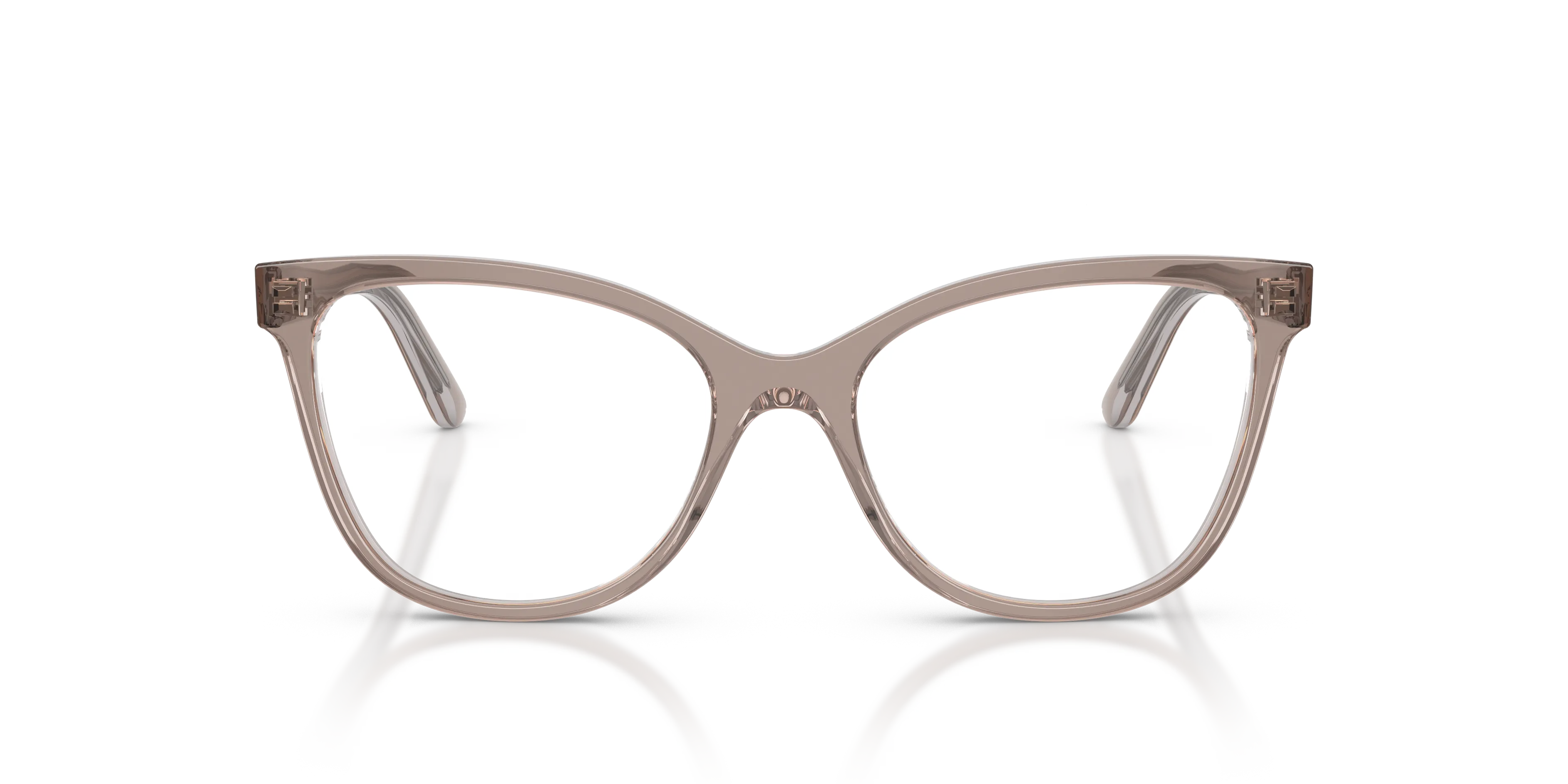 VOGUE EYEWEAR VO5748 3324 Montature da vista Acetato Marrone Trasparente Pantos Normale - immagine 3