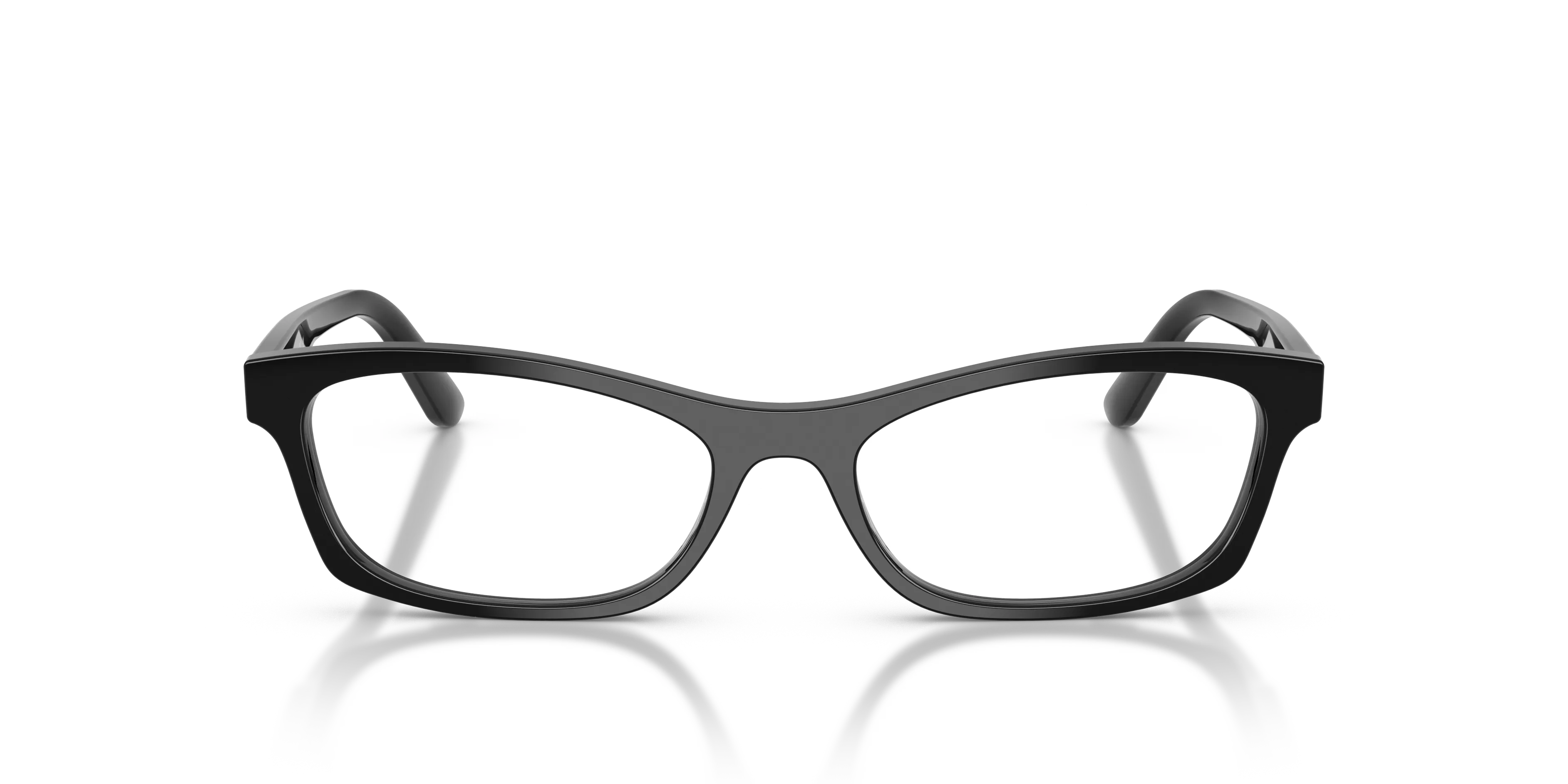 VOGUE EYEWEAR VO5747 W44 Montature da vista Acetato Nero Trasparente Pillow Normale - immagine 3