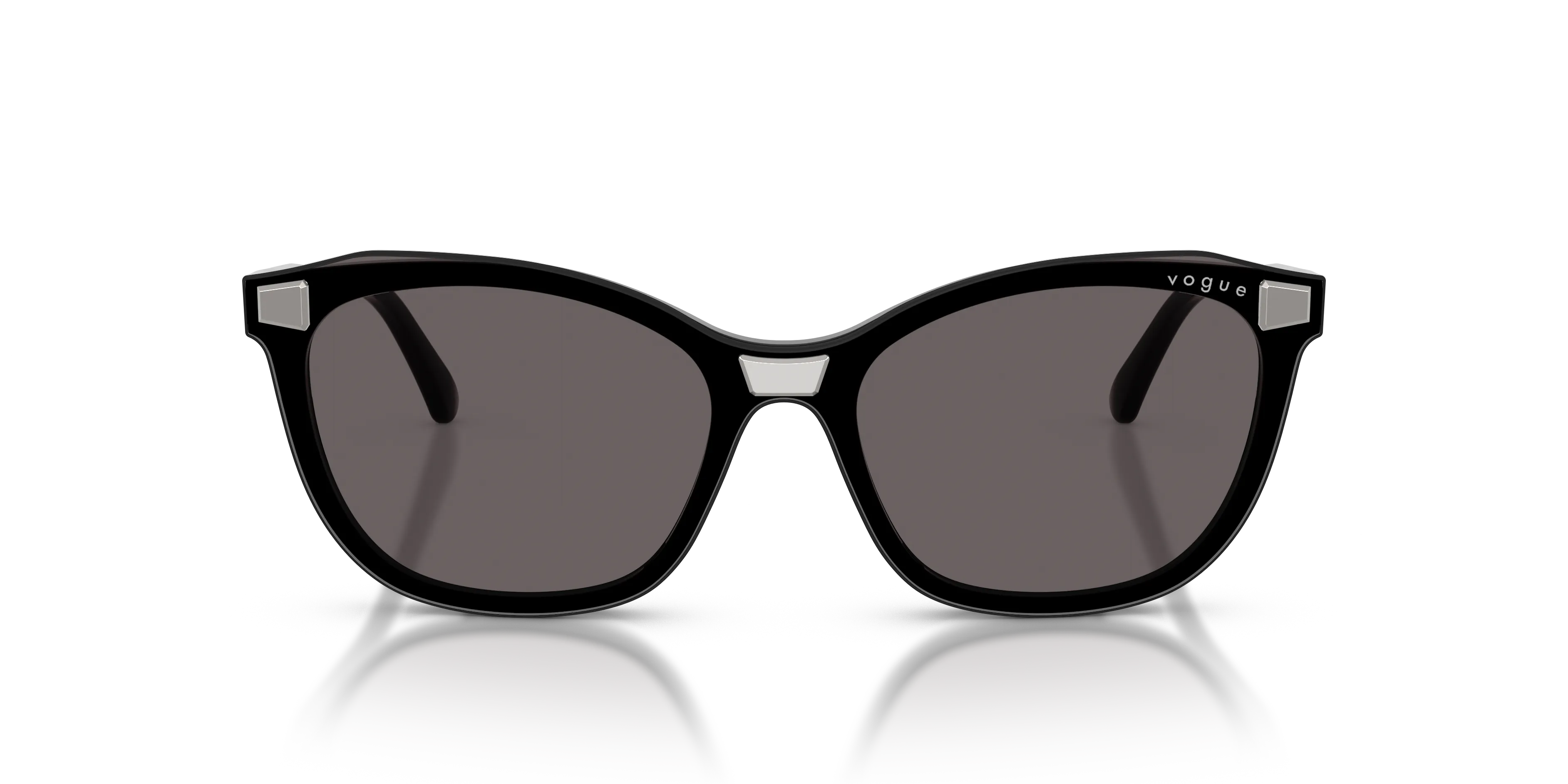 VOGUE EYEWEAR VO5746S W44/1W Occhiali da sole Nylon Nero Trasparente Farfalla Normale - immagine 3