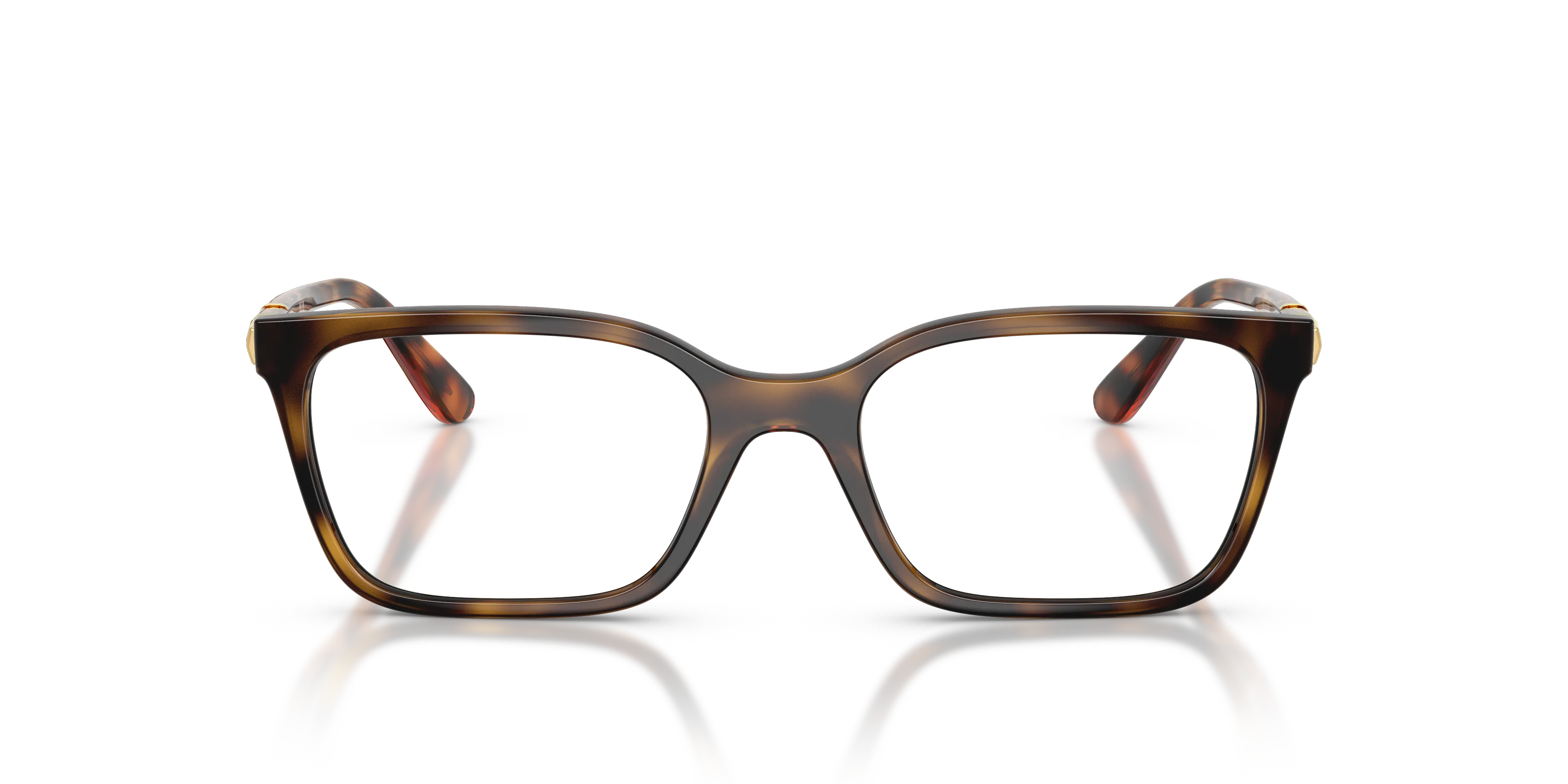 VOGUE EYEWEAR VO5745 W656 Montature da vista Nylon Marrone Trasparente Pillow Normale - immagine 3