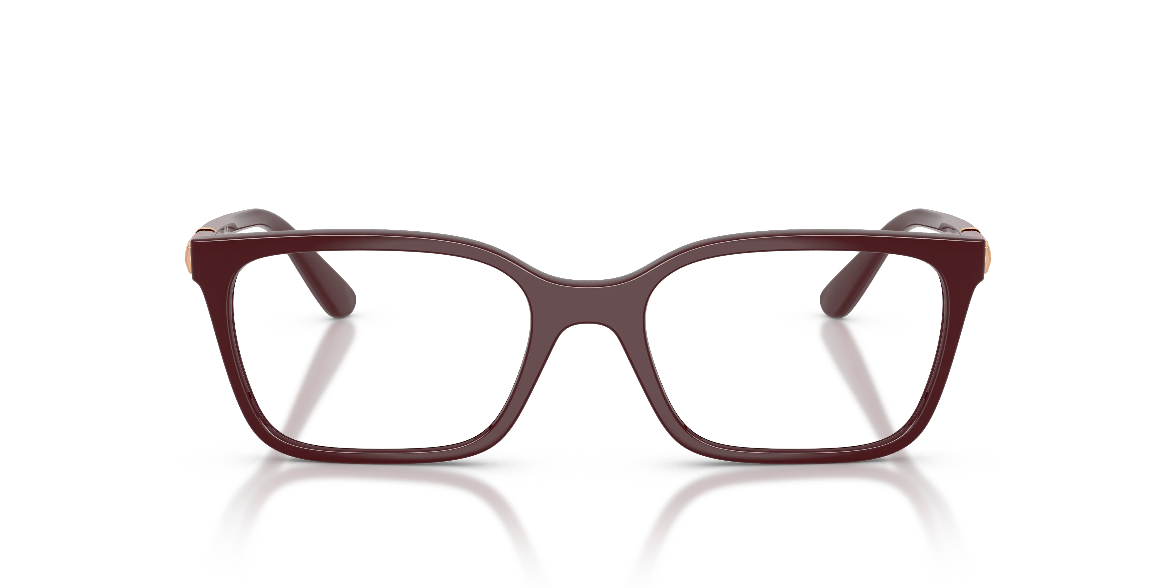 VOGUE EYEWEAR VO5745 3331 Montature da vista Nylon Rosso Trasparente Pillow Normale - immagine 3