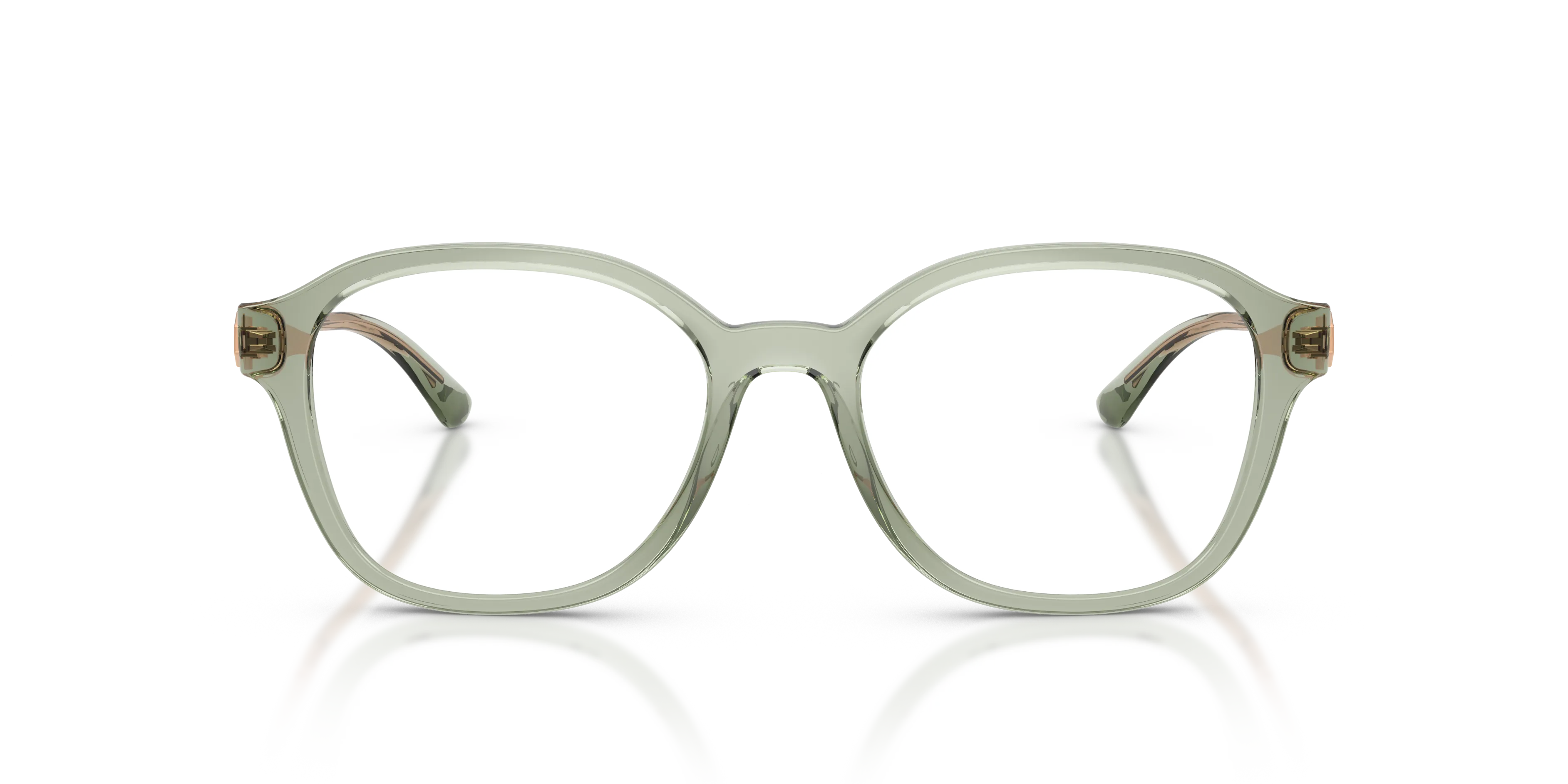 VOGUE EYEWEAR VO5743 3022 Montature da vista Nylon Verde Trasparente Pantos Normale - immagine 3