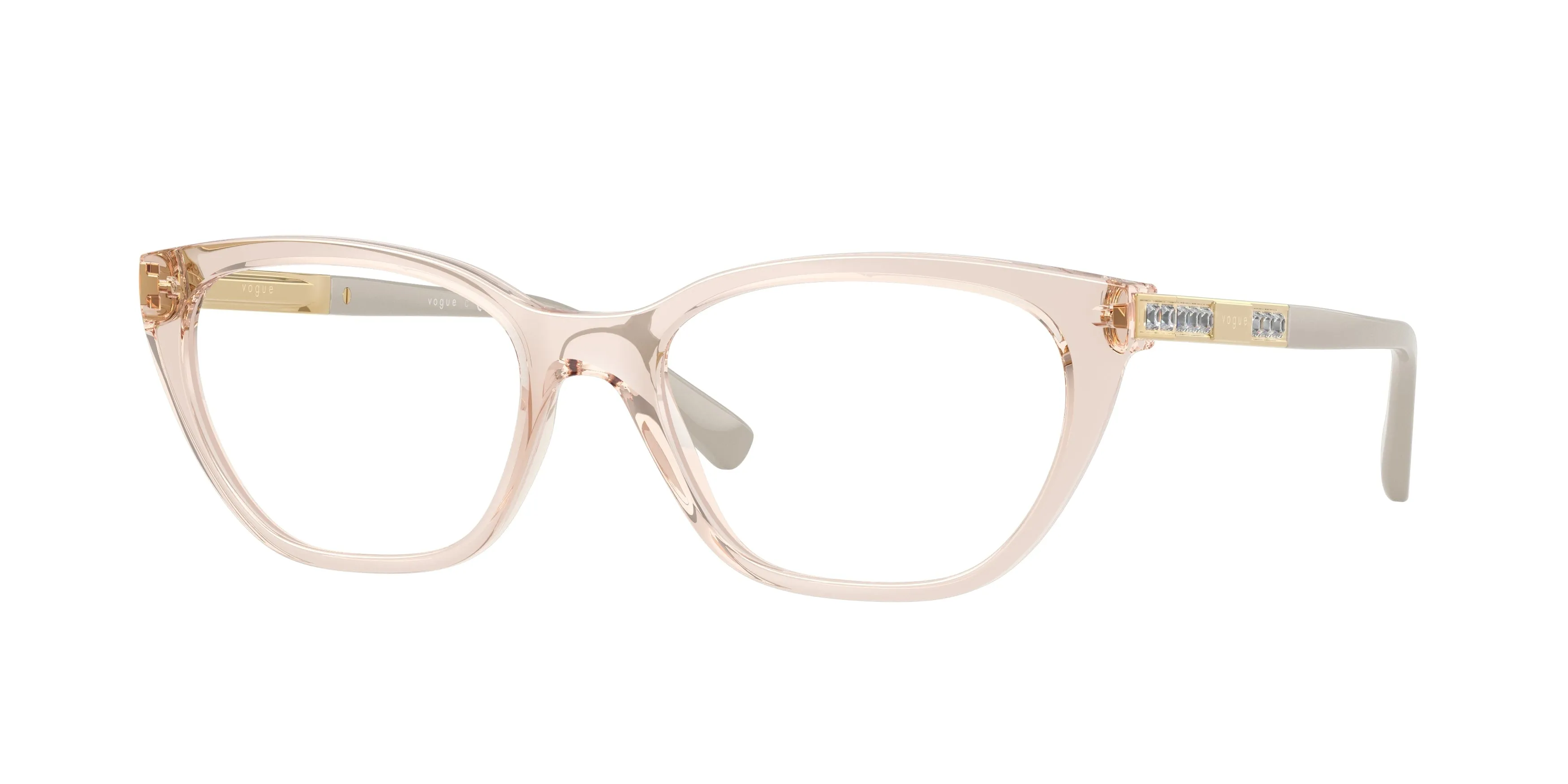 VOGUE EYEWEAR VO5742B 2990 Montature da vista Nylon Marrone Trasparente Farfalla Normale - immagine 1
