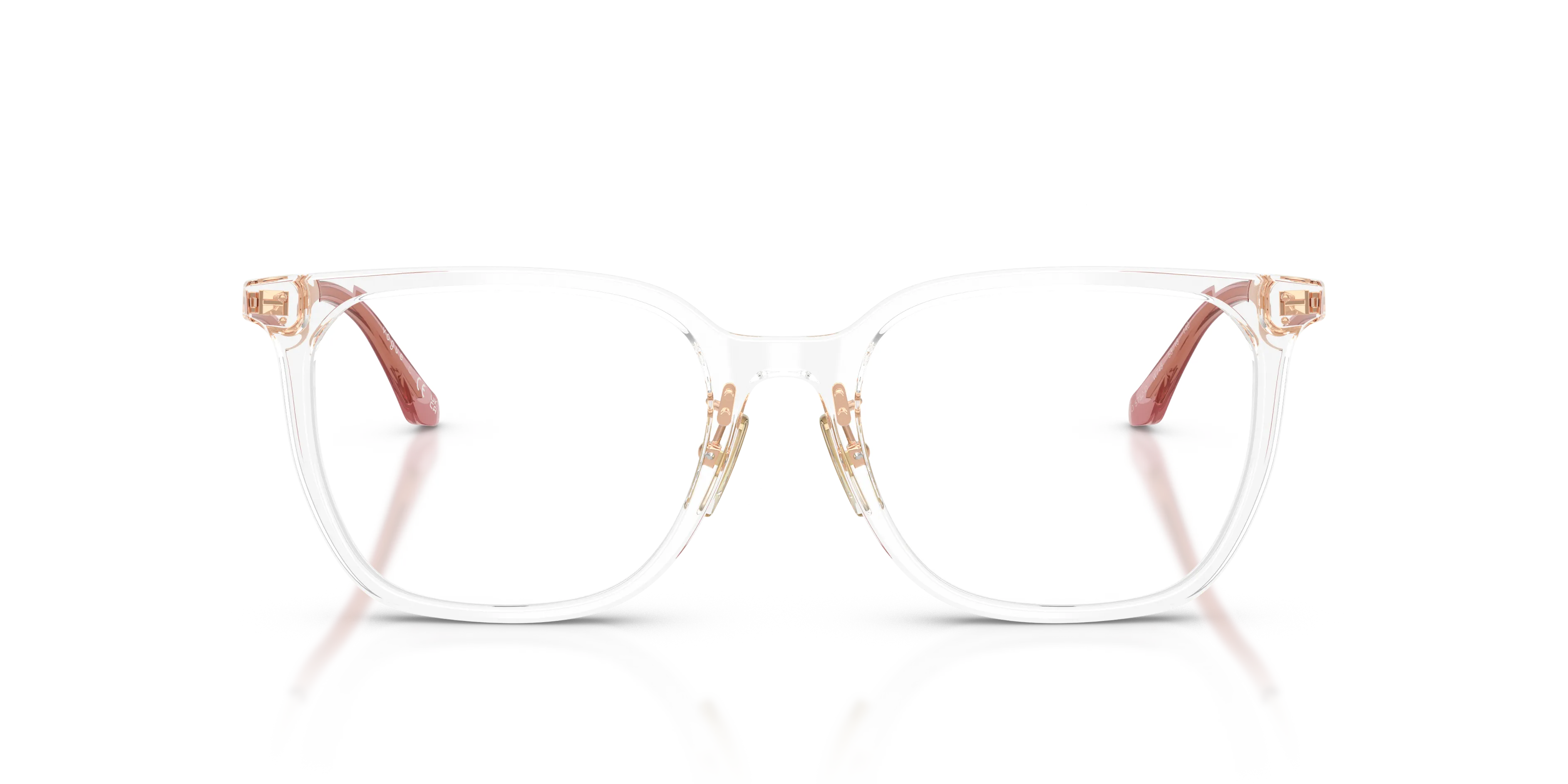 VOGUE EYEWEAR VO5732D W745 Montature da vista Acetato Trasparente Trasparente Geometrica Normale - immagine 3