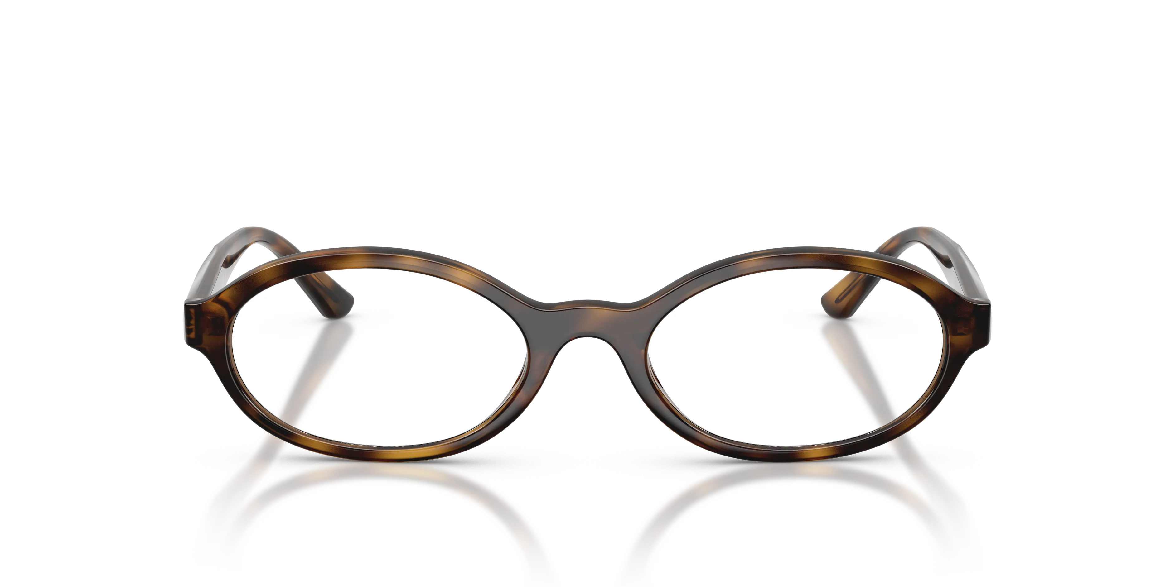 VOGUE EYEWEAR VO5728U W656 Montature da vista Acetato Marrone Trasparente Rotonda Normale - immagine 3
