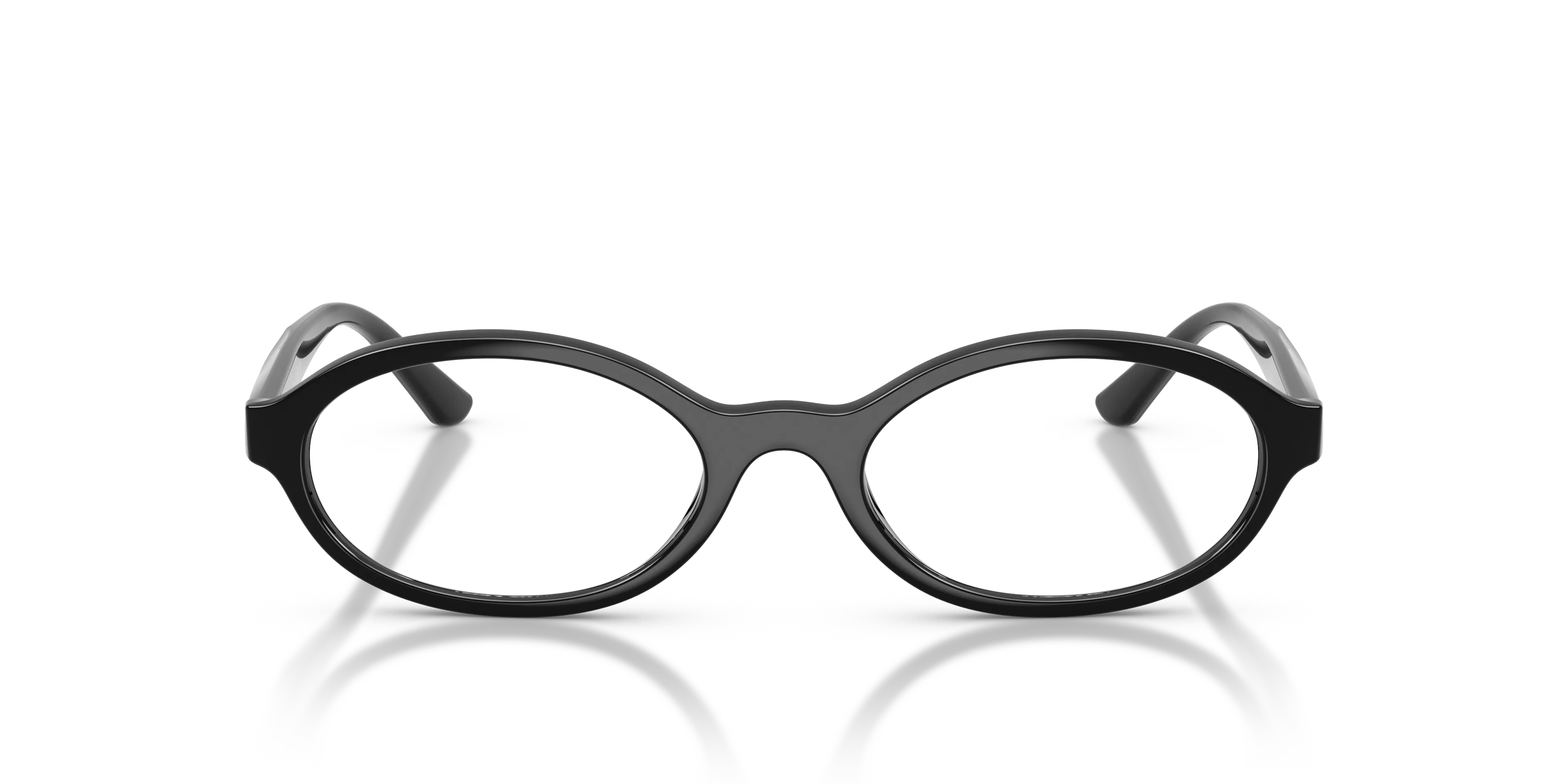 VOGUE EYEWEAR VO5728U W44 Montature da vista Acetato Nero Trasparente Rotonda Normale - immagine 3