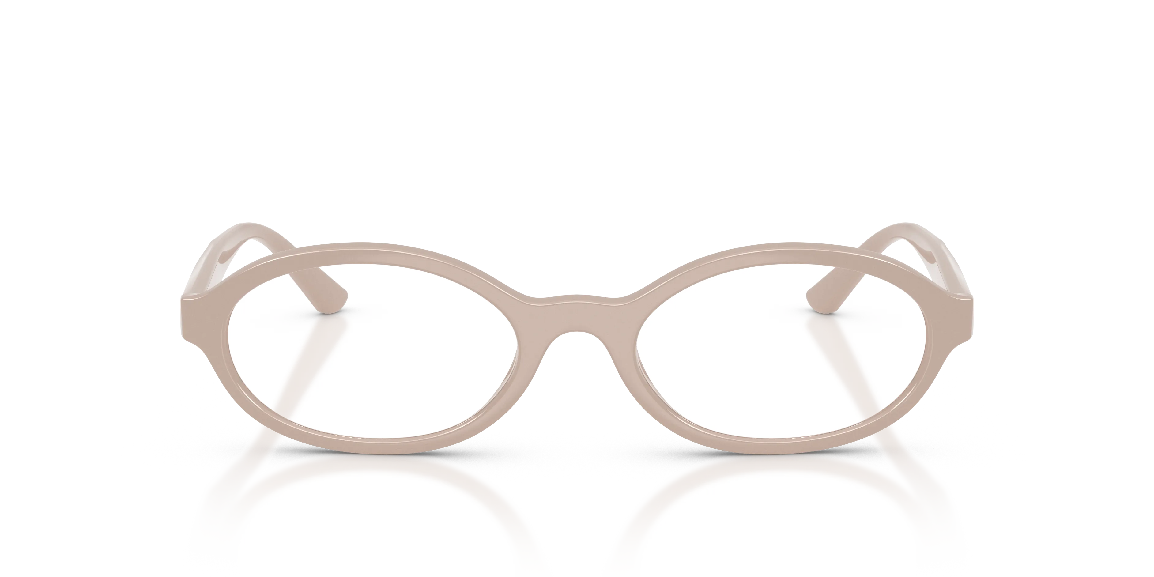 VOGUE EYEWEAR VO5728U 3311 Montature da vista Acetato Beige Trasparente Rotonda Normale - immagine 3